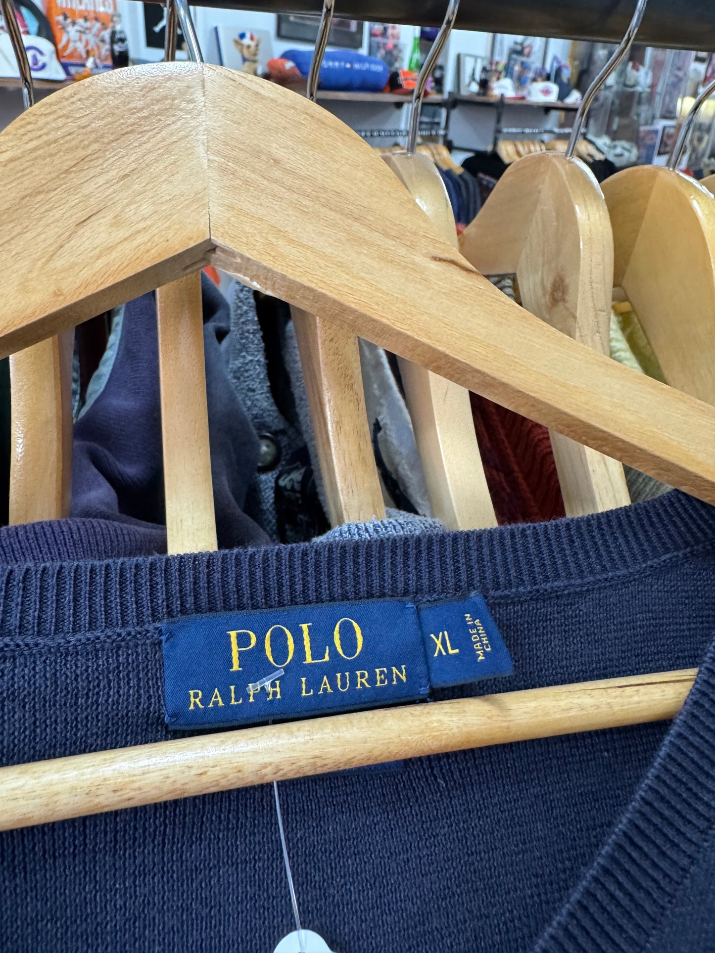 Vintage Polo Sweater