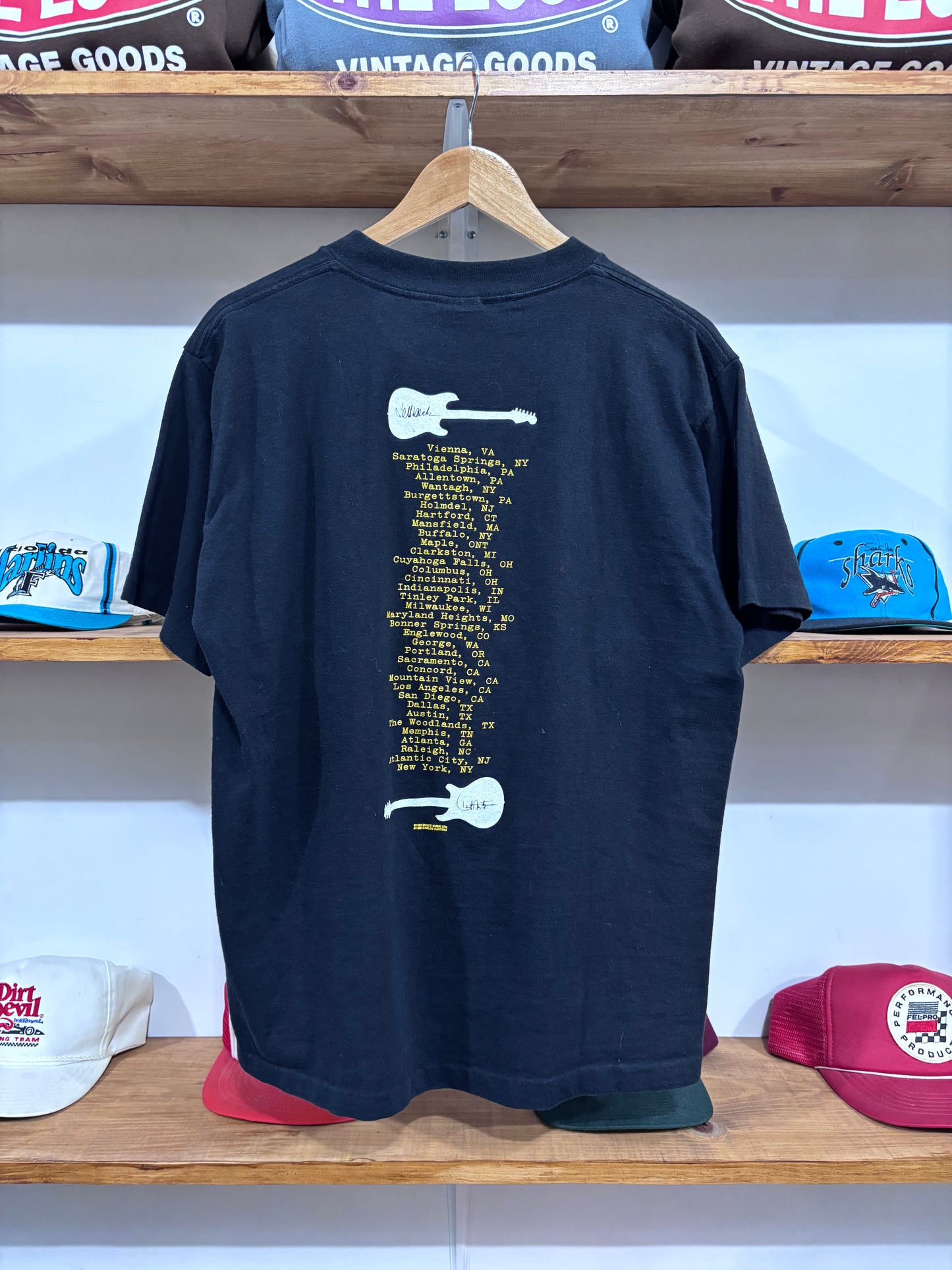Vintage Santana & Jeff Beck Tour Tee