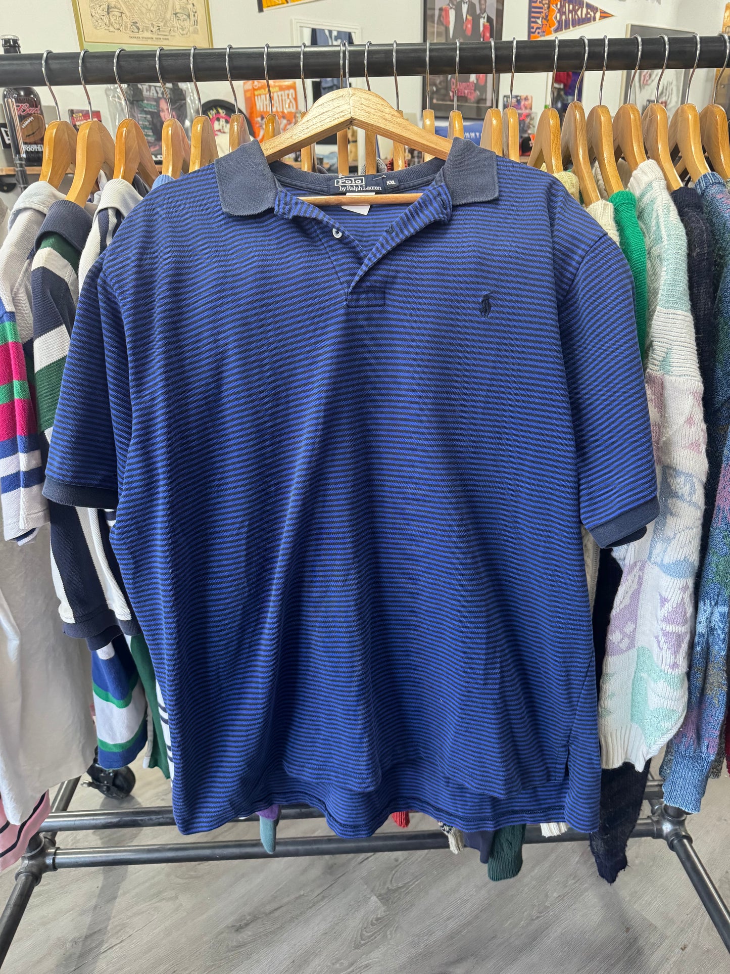 Vintage Ralph Striped Polo