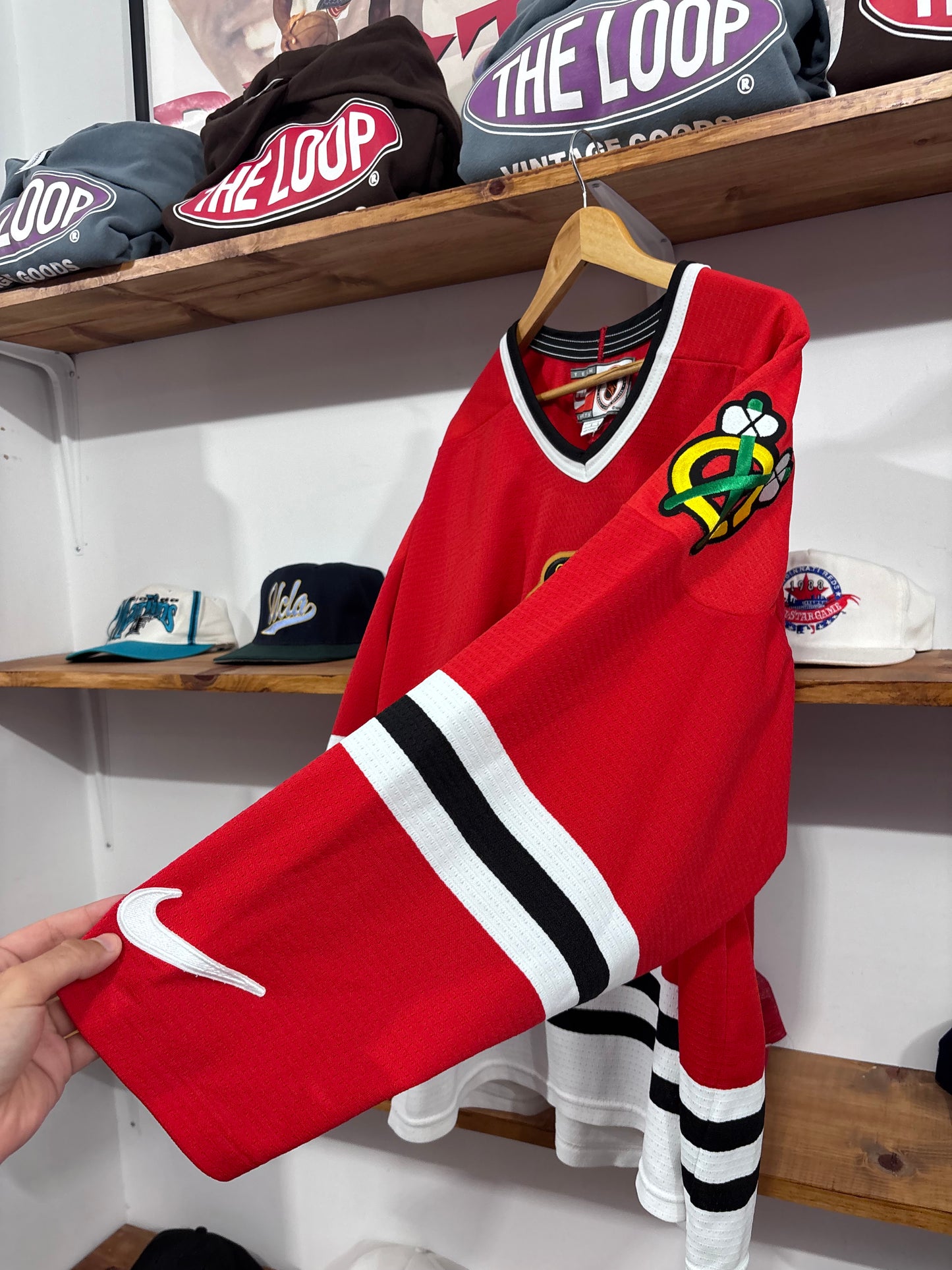Vintage Chicago Blackhawks Nike Hockey Jersey