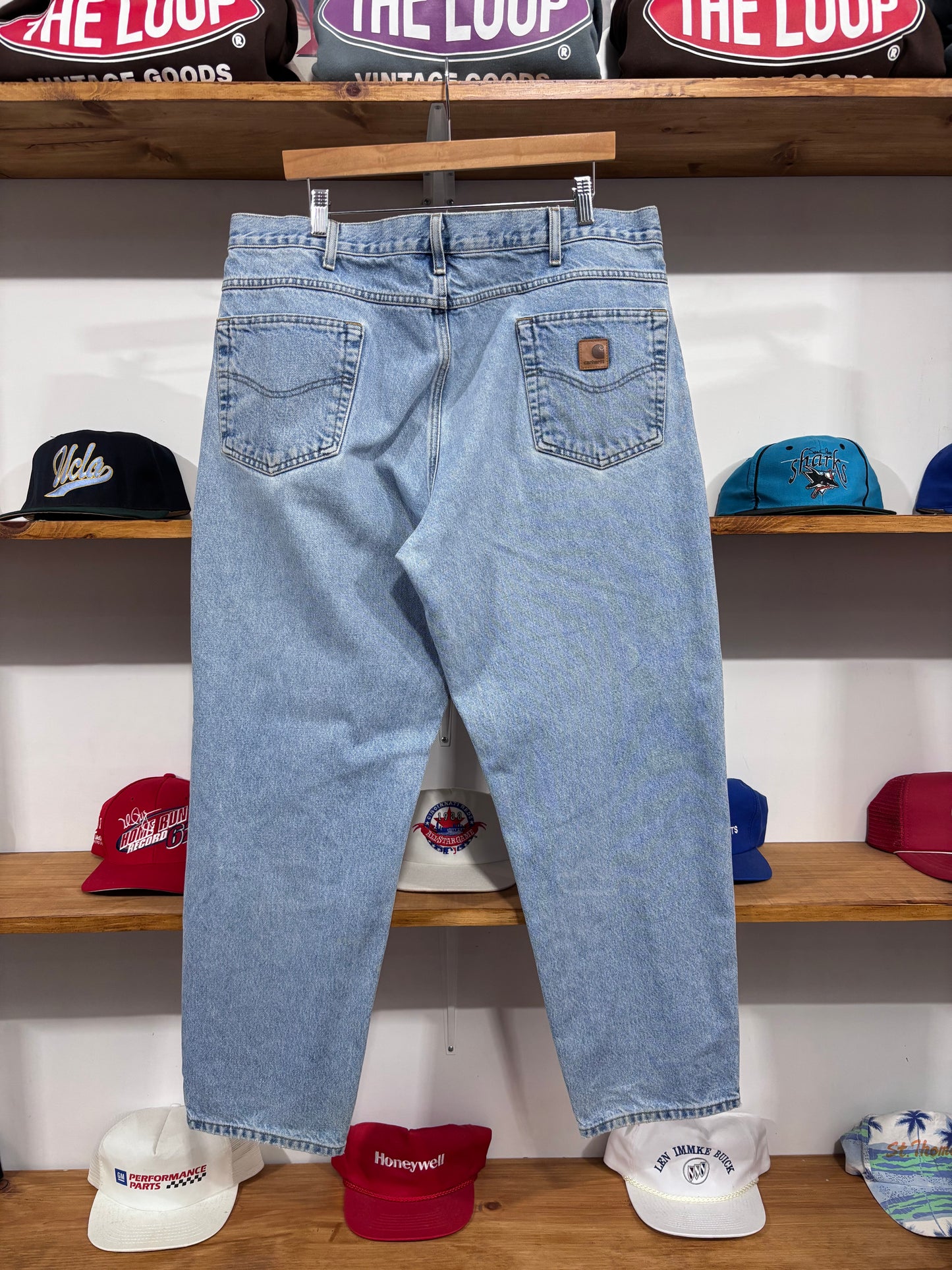 Vintage Carhartt Blue Jeans