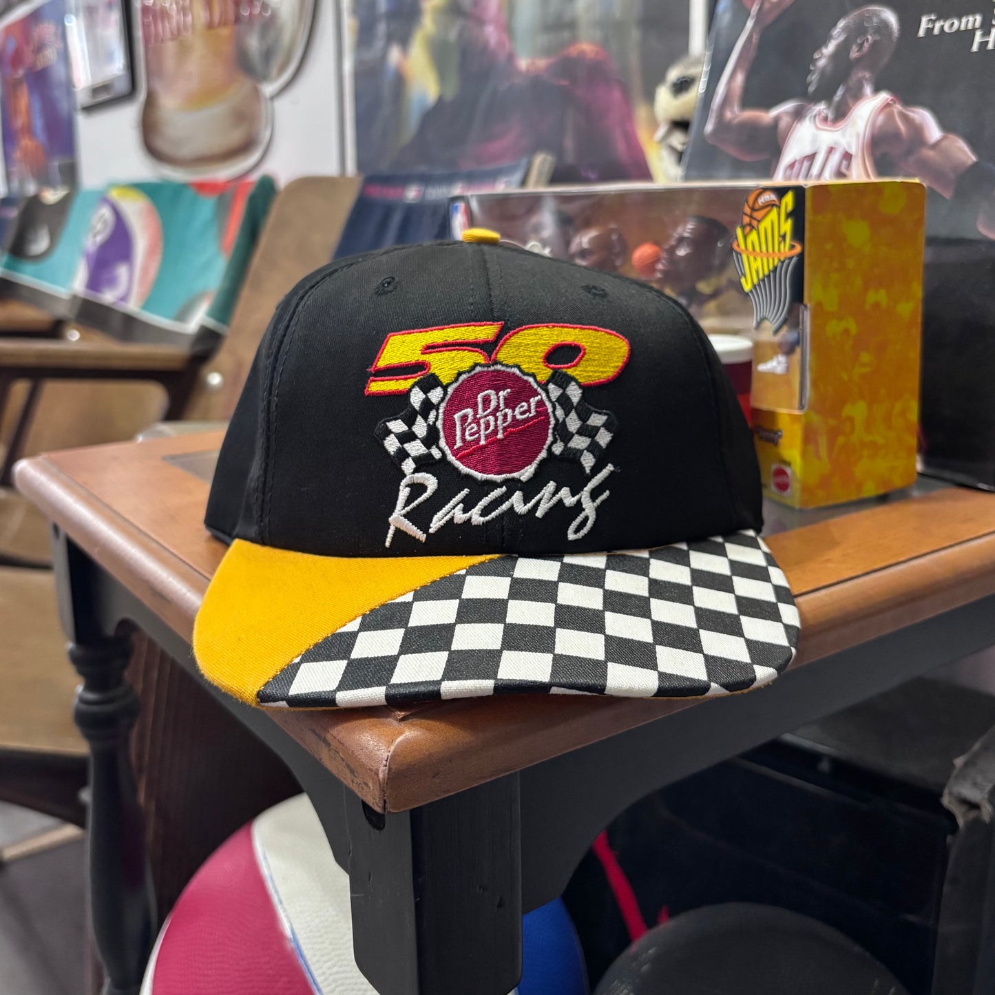 Vintage Dr Pepper Racing Hat