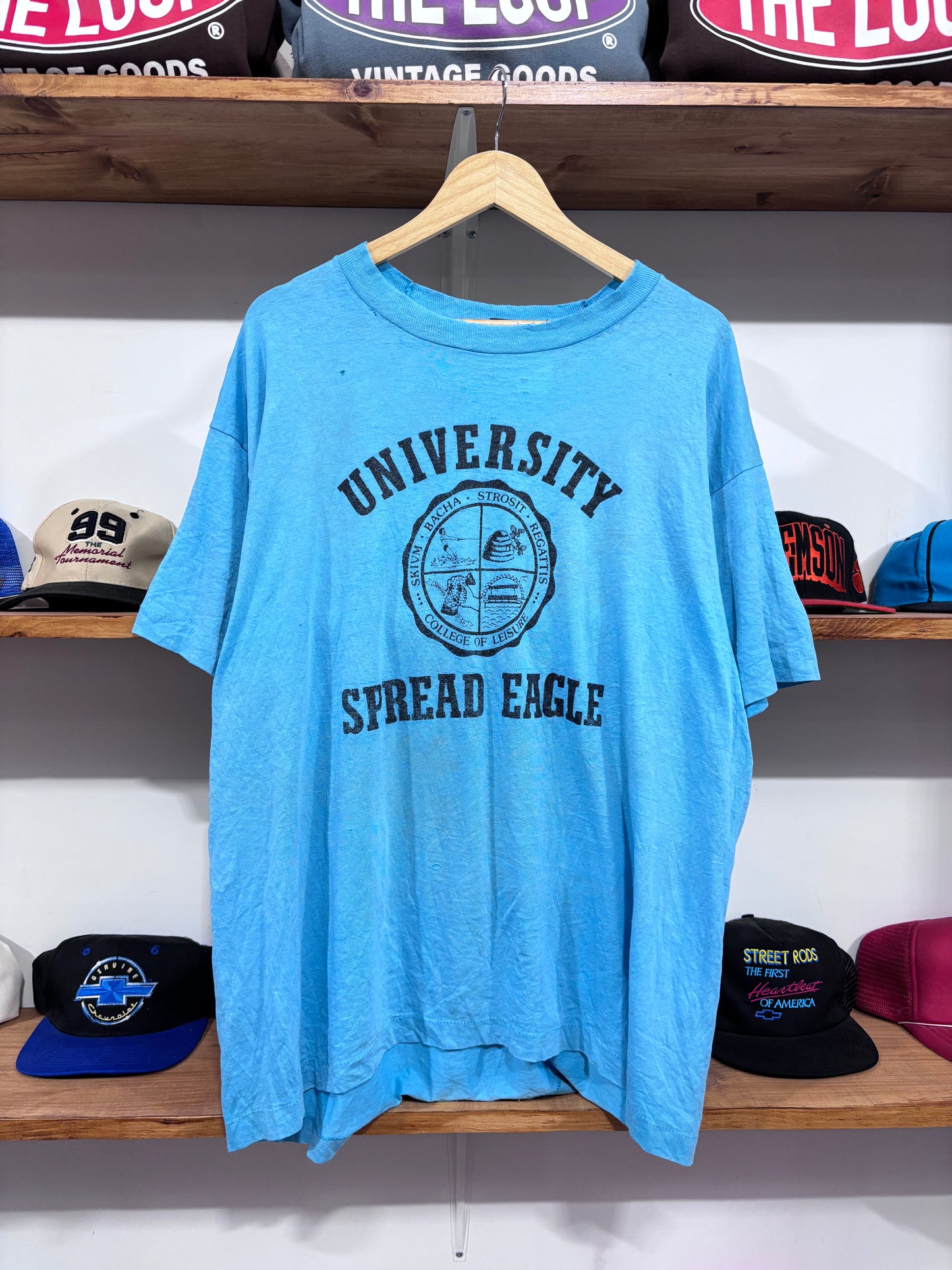 Vintage University Spread Eagle Tee
