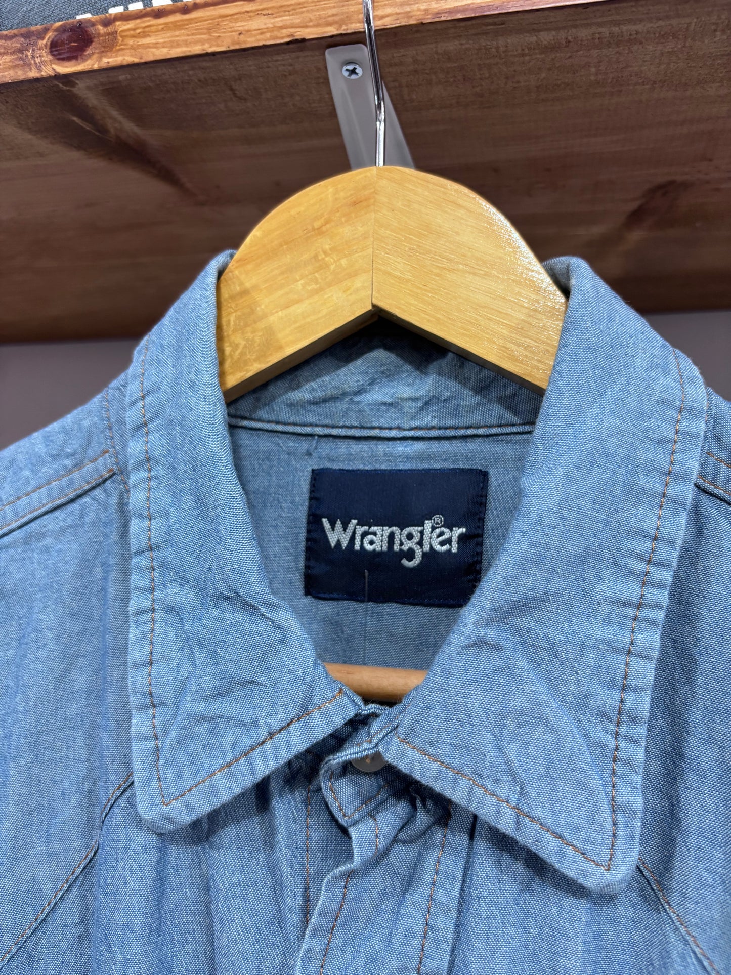 Vintage Wrangler Denim Snap Up