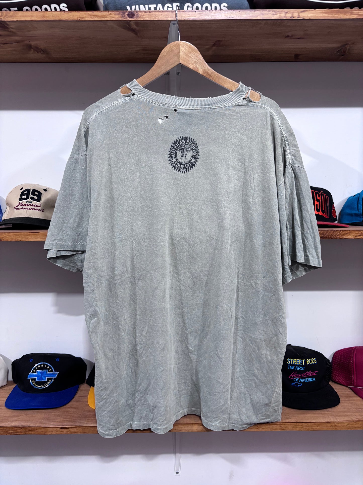 Vintage American Brewing Distressed Tee