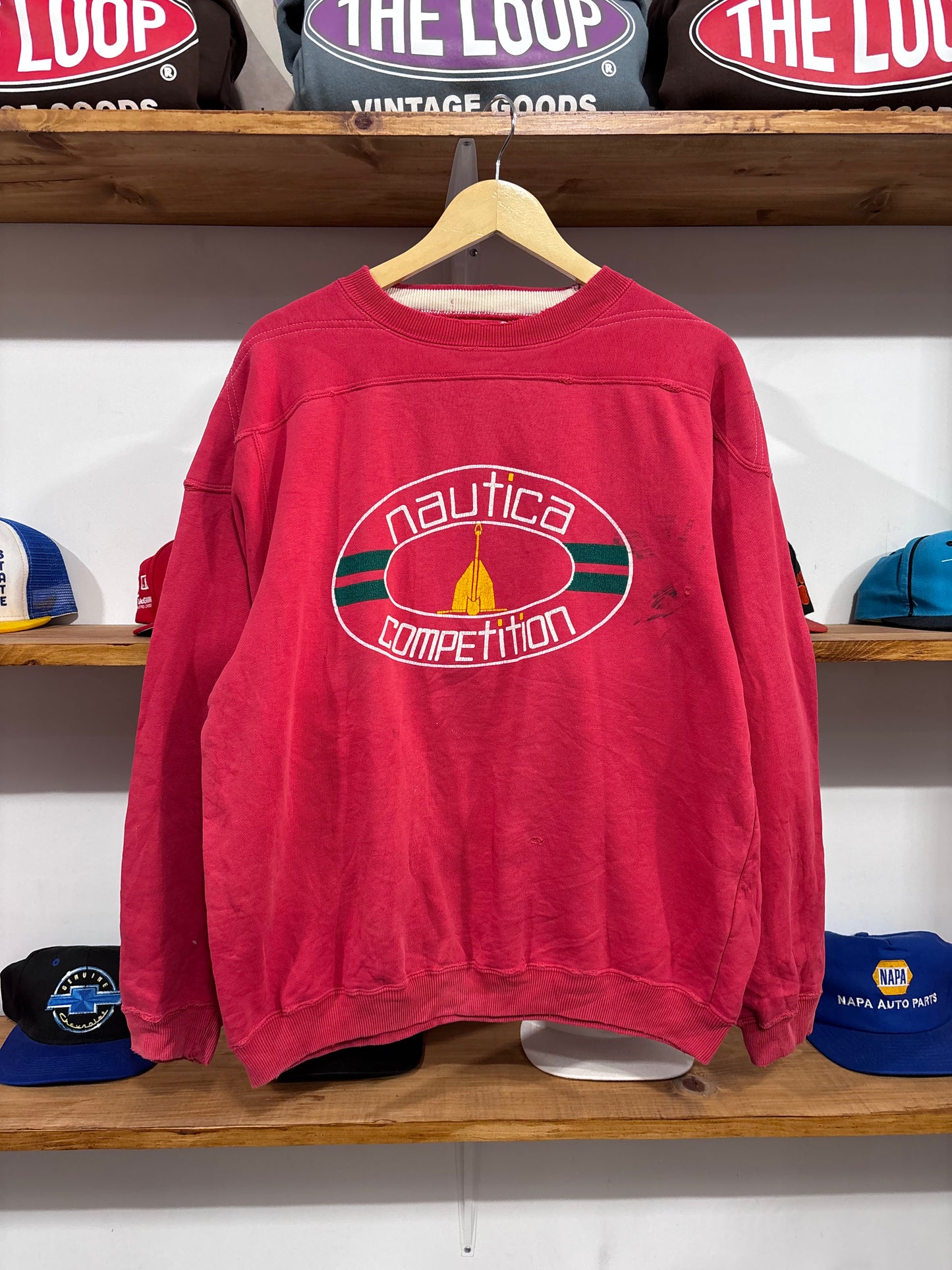Vintage Nautica Competition Crewneck