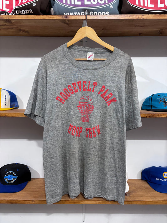 Vintage Roosevelt Park Hoop Crew Tee