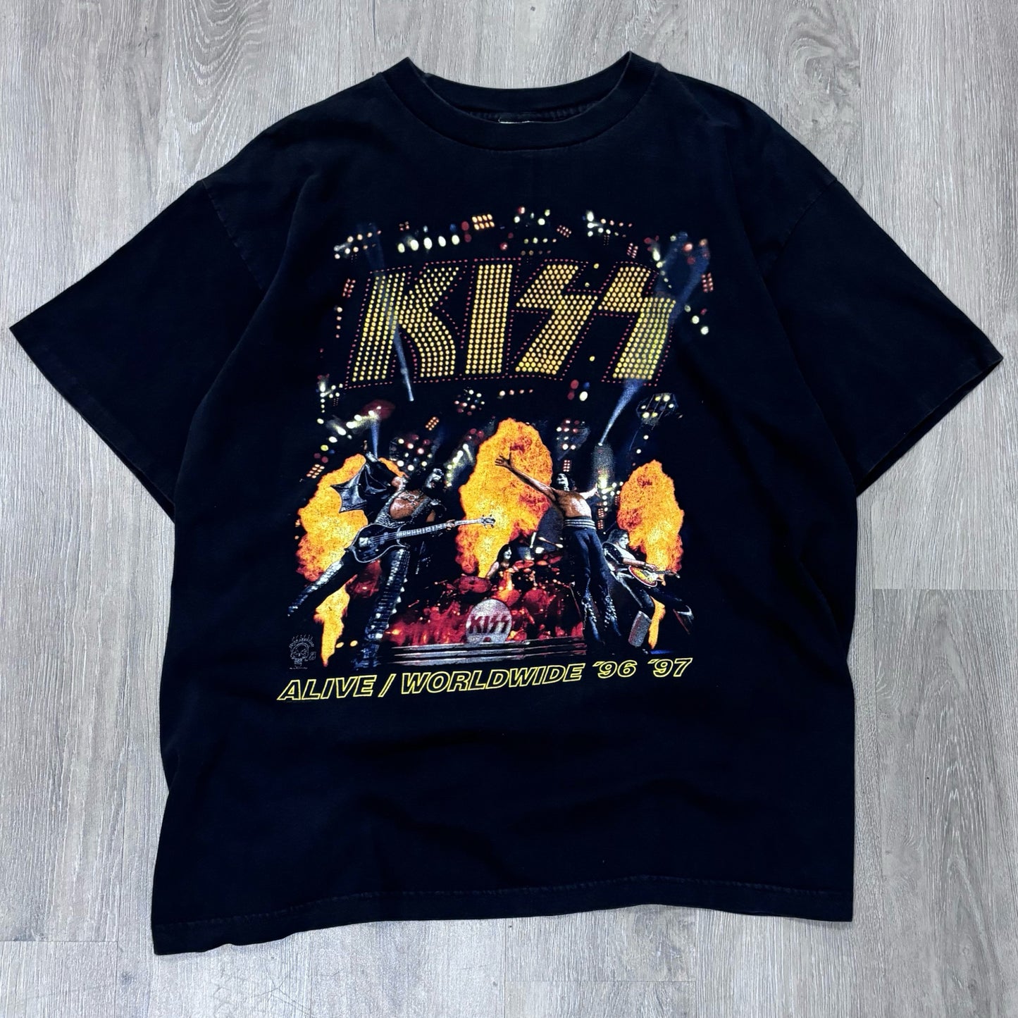 Vintage Kiss Alive/Worldwide ‘96 ‘97 Tour Tee