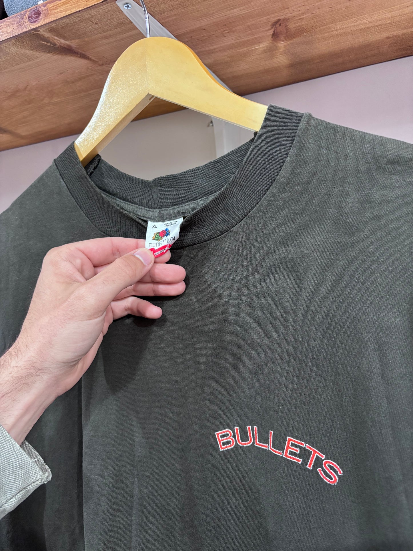 Vintage Bullets 89 Baseball Band Tee
