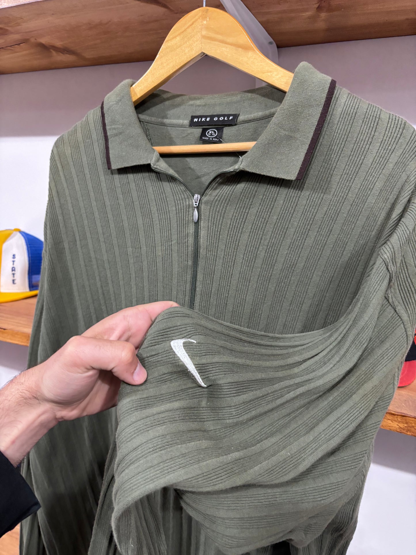 Vintage Nike Golf Green Fleece