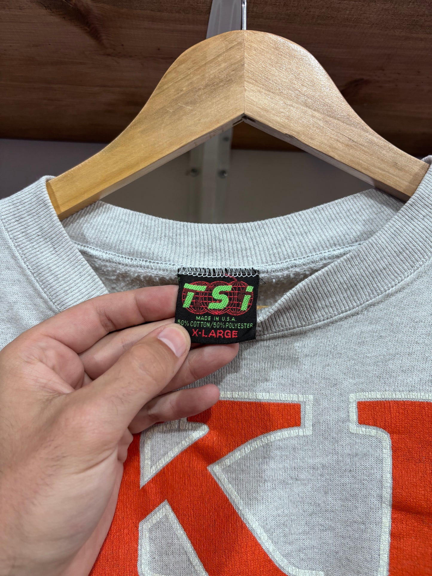 Vintage Virginia Tech Hokies Crewneck