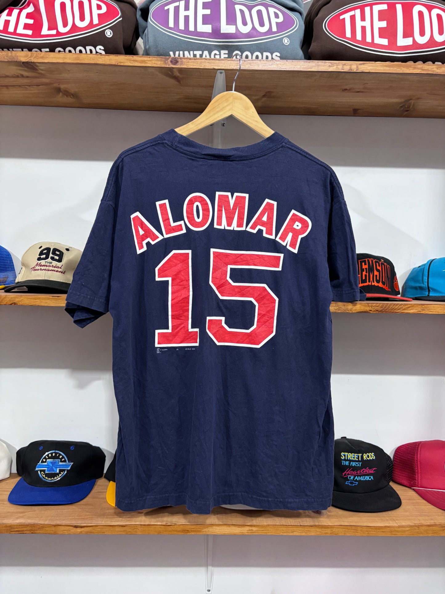 Vintage Cleveland Indians Roberto Alomar Tee