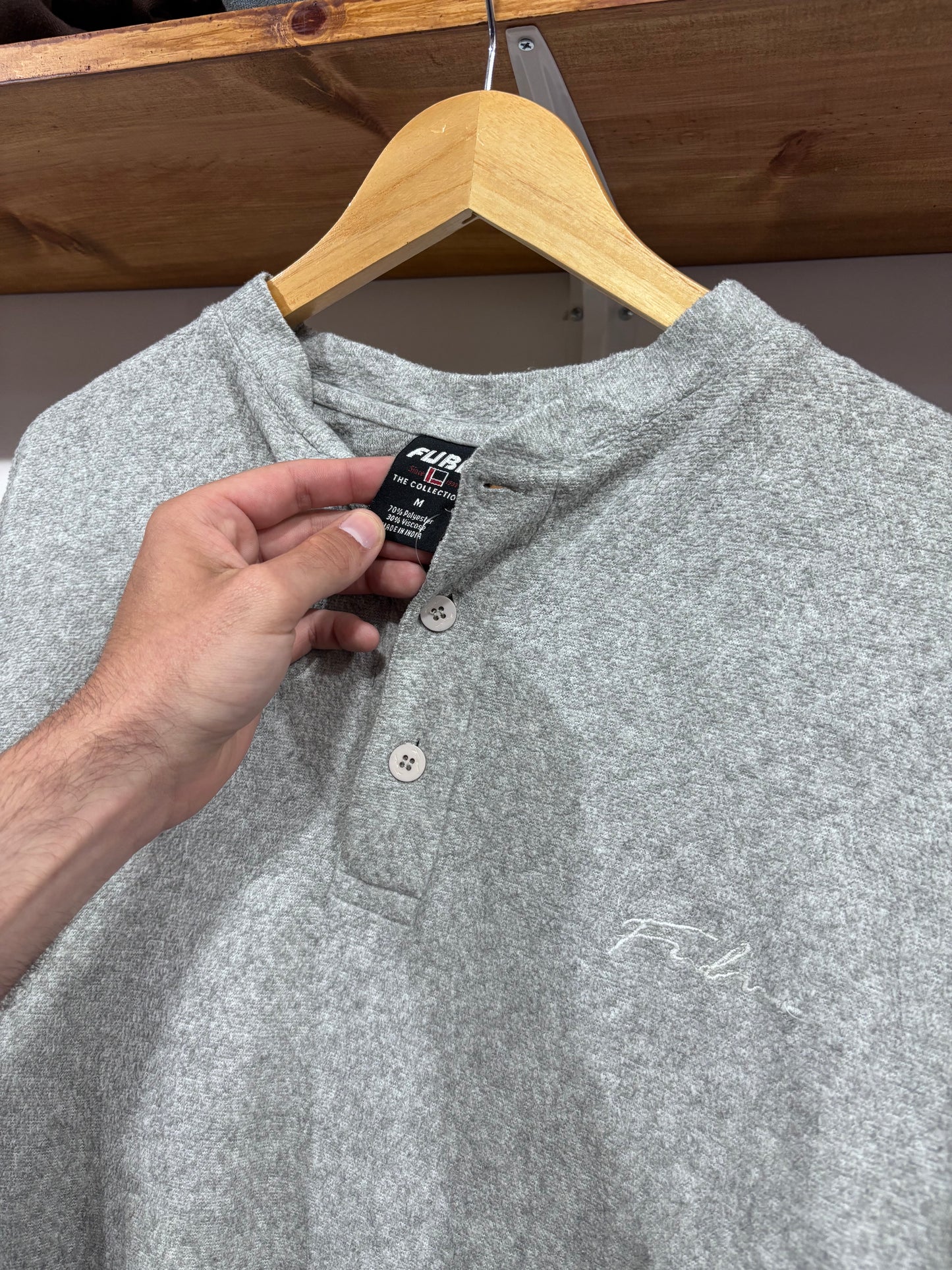 Vintage Fubu Gray Long Sleeve