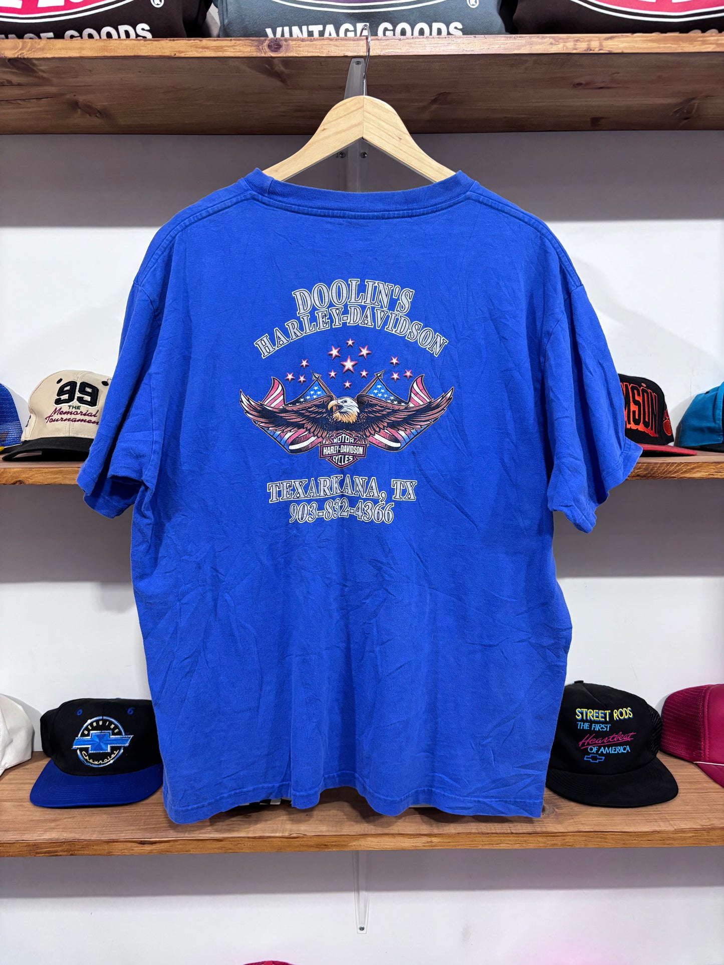 Vintage Harley Davidson Pocket Tee