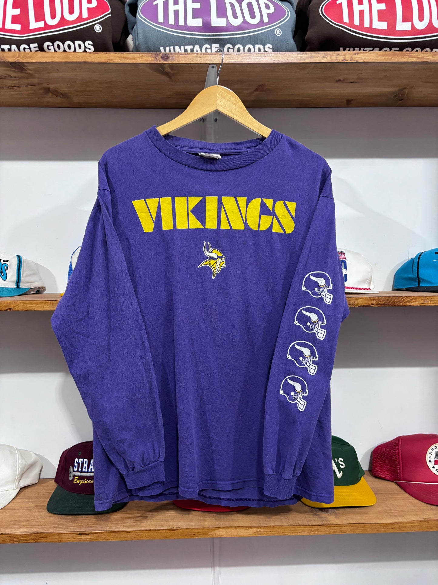 Vintage Minnesota Vikings Long Sleeve