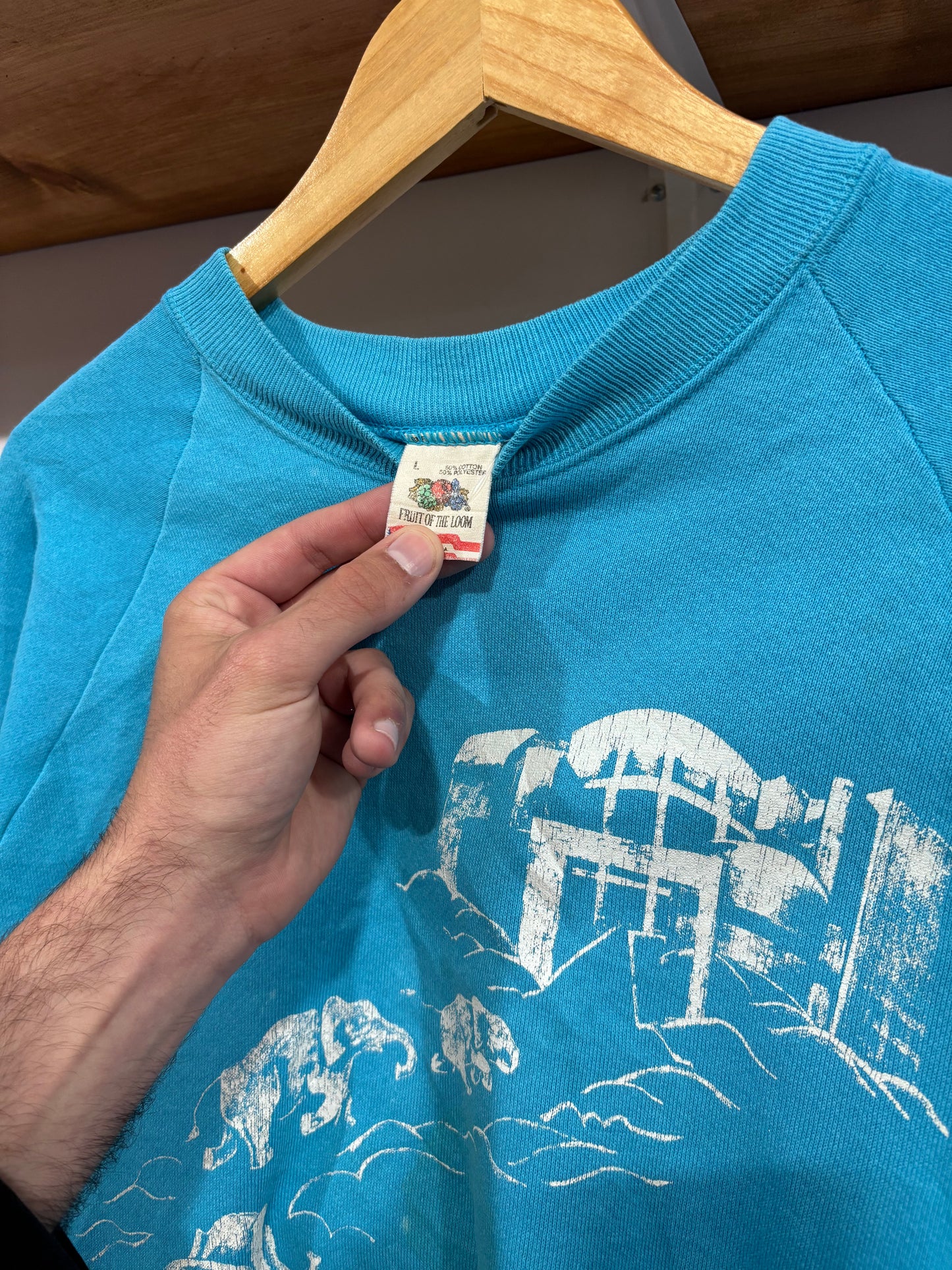 Vintage Elephant Crewneck