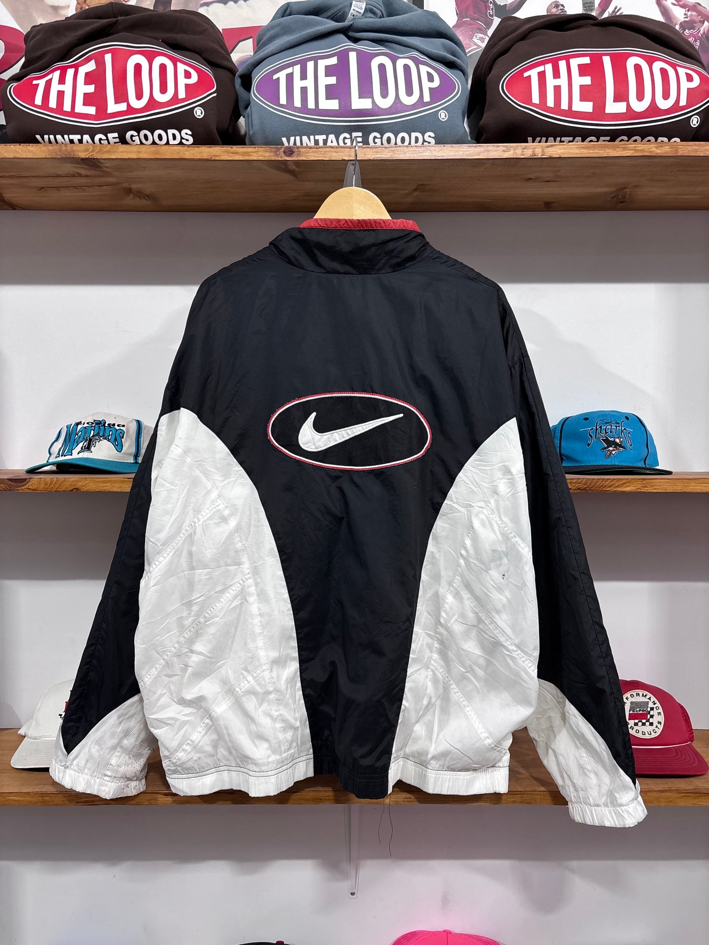 Vintage Distressed Nike Windbreaker