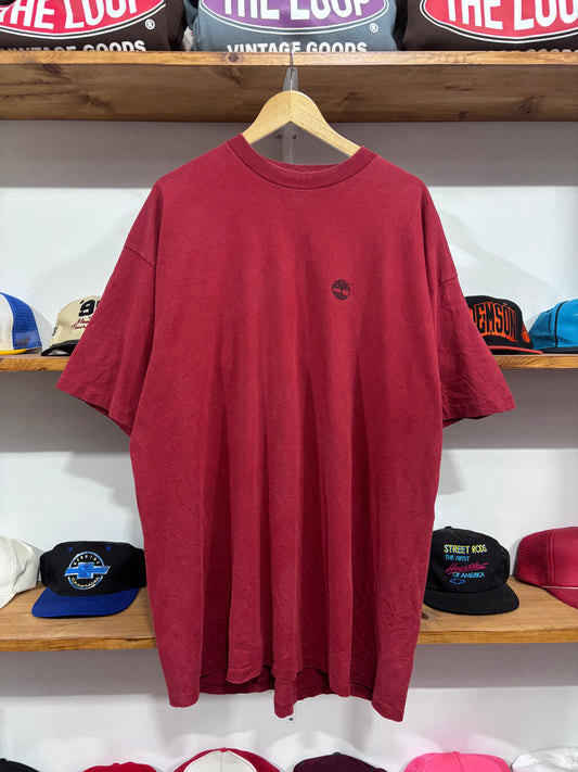 Vintage Timberland Red Tee