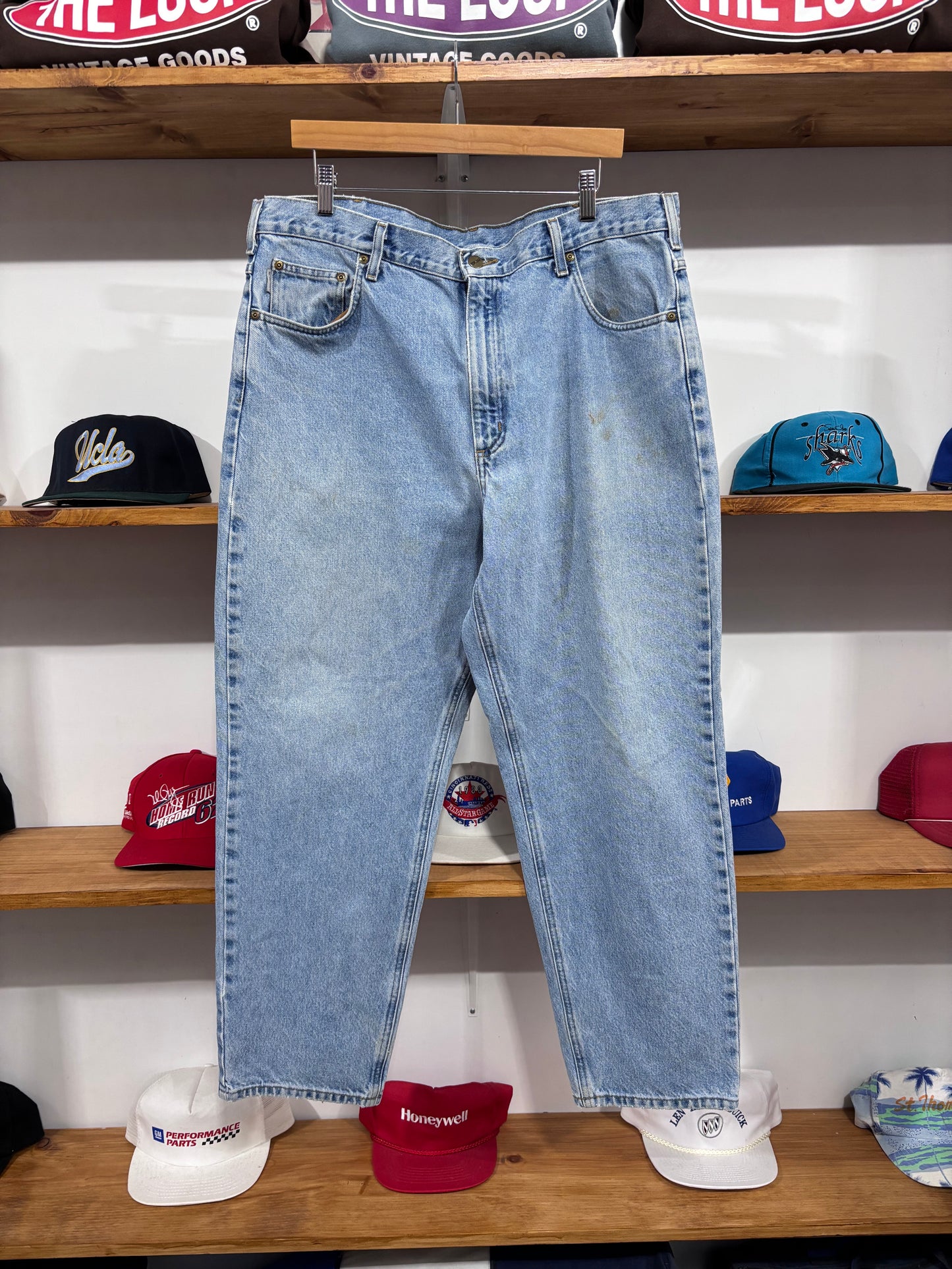 Vintage Carhartt Blue Jeans