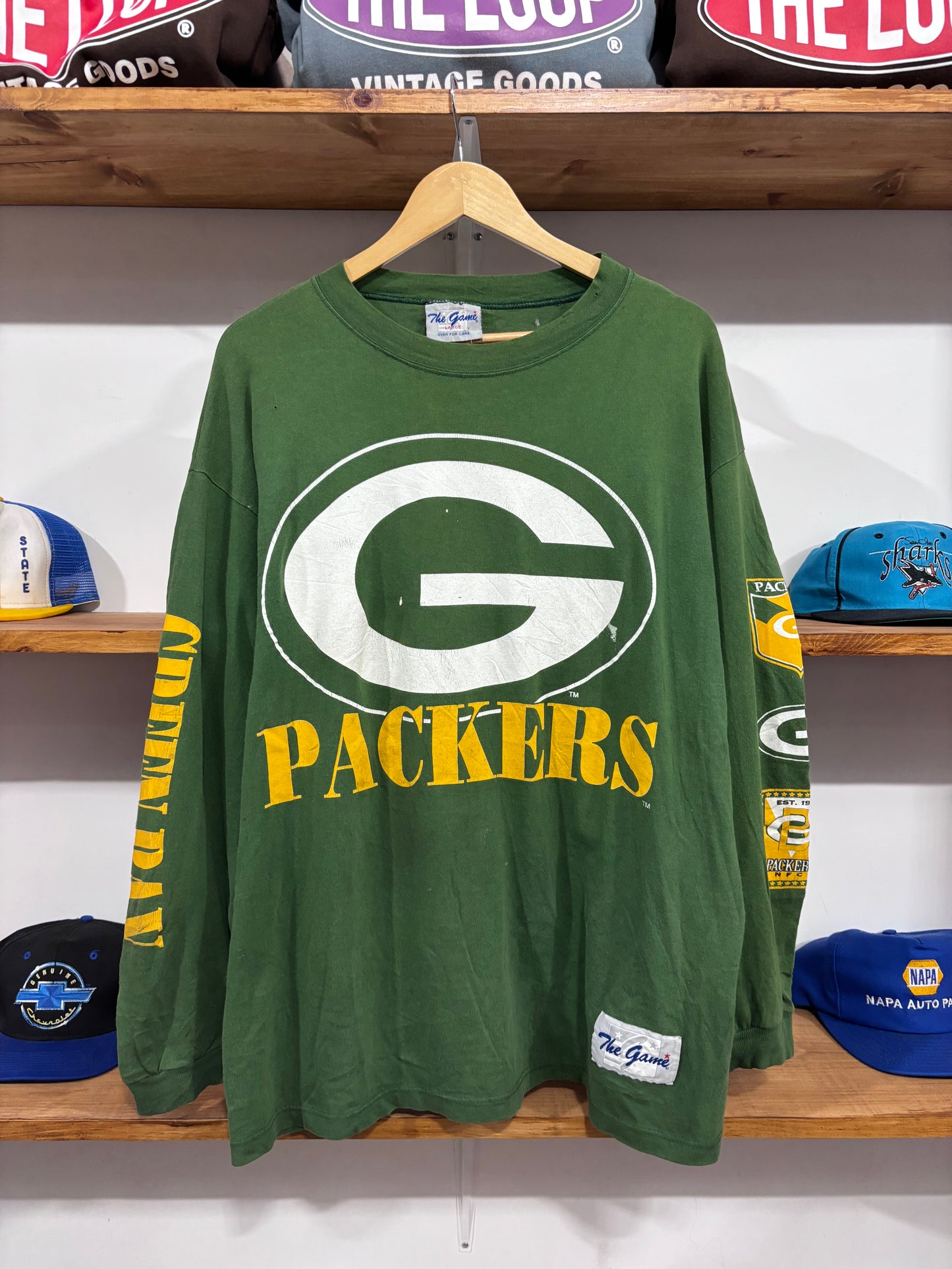 Vintage Green Bay Packers Long Sleeve