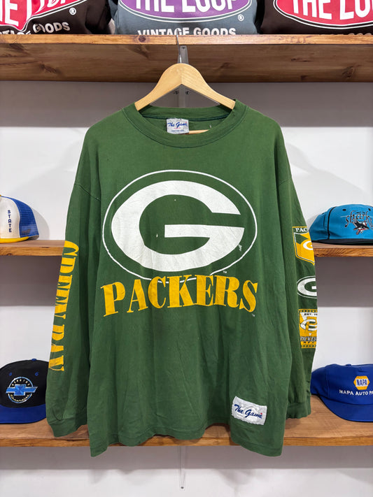 Vintage Green Bay Packers Long Sleeve