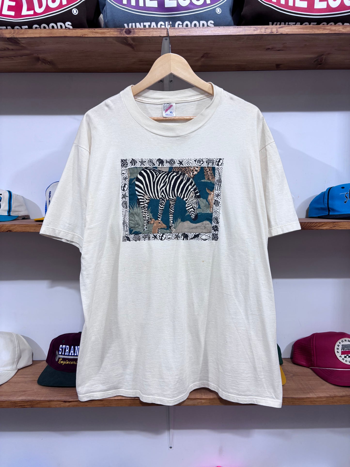 Vintage Zebra Nature Tee