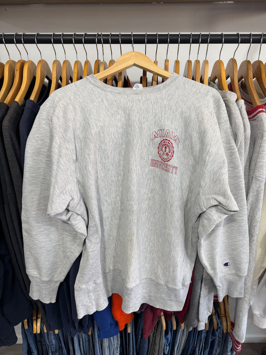 Vintage Miami Reverse Weave Crew