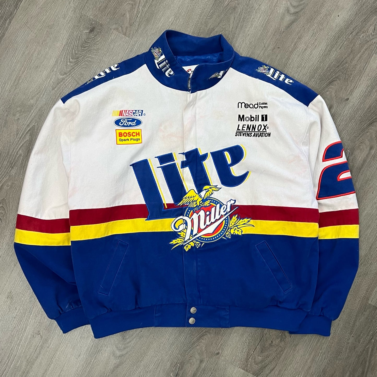 Vintage Miller Lite NASCAR Jacket