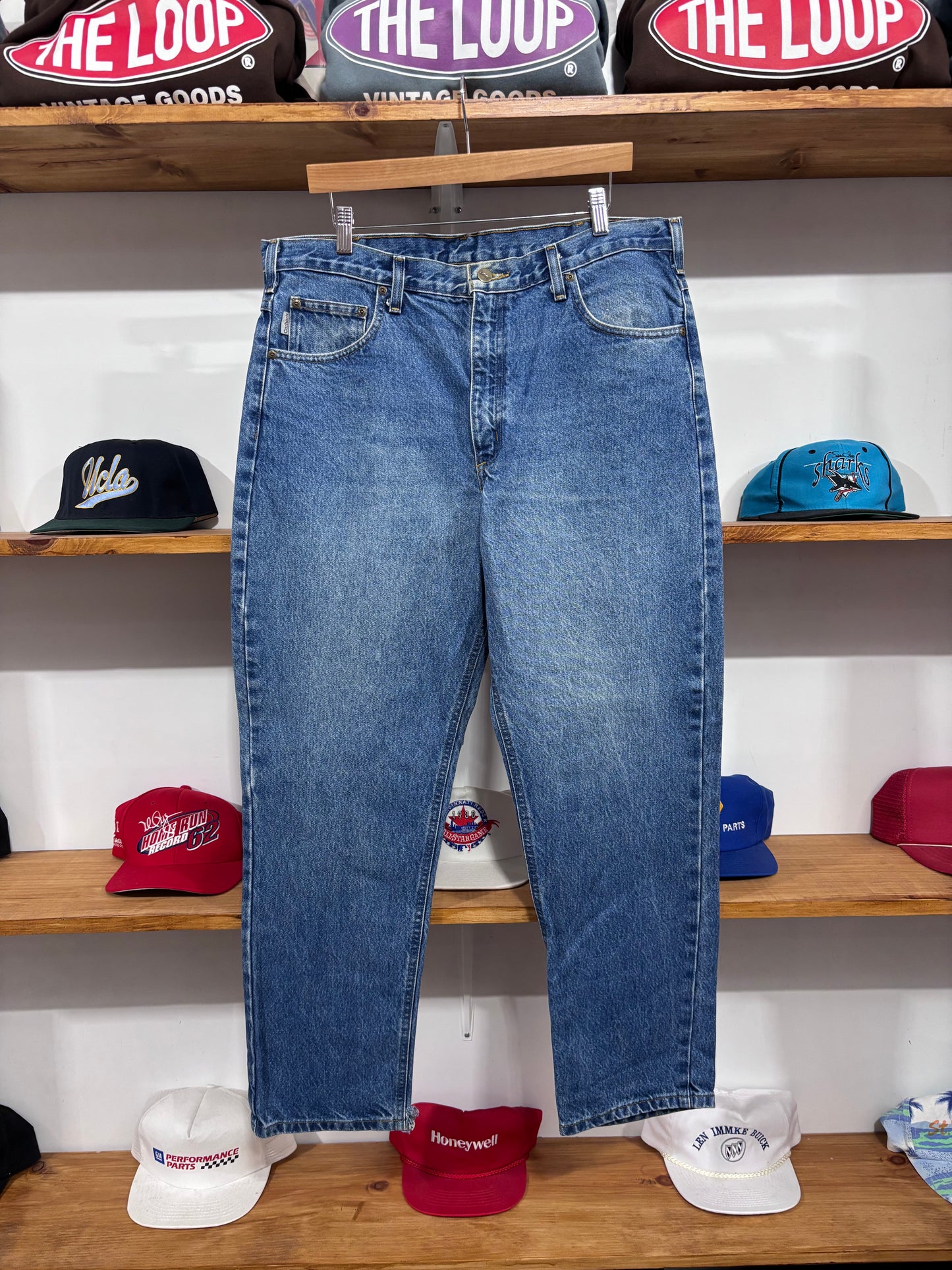 Vintage Carhartt Blue Jeans