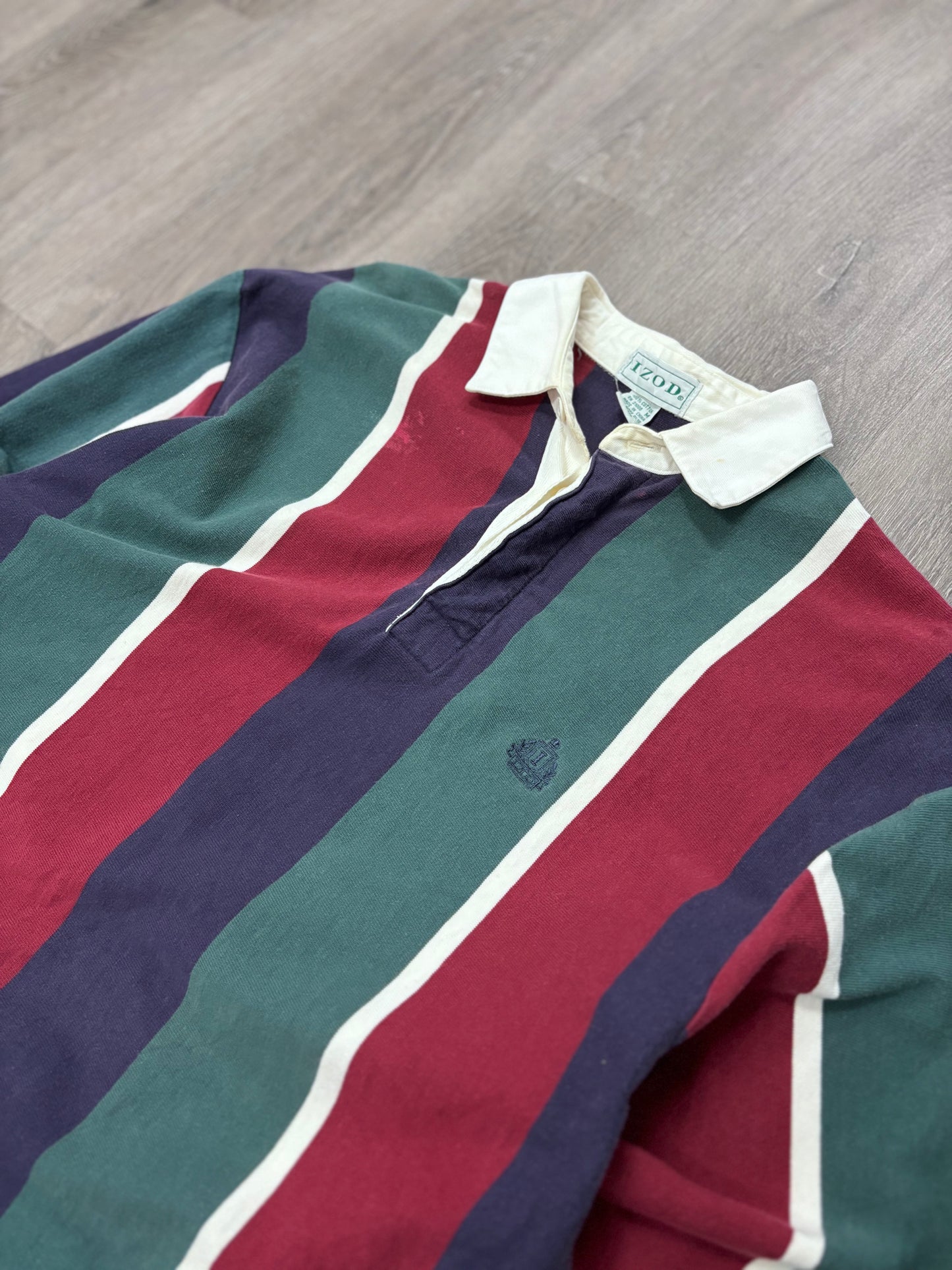 Vintage IZOD Striped Polo