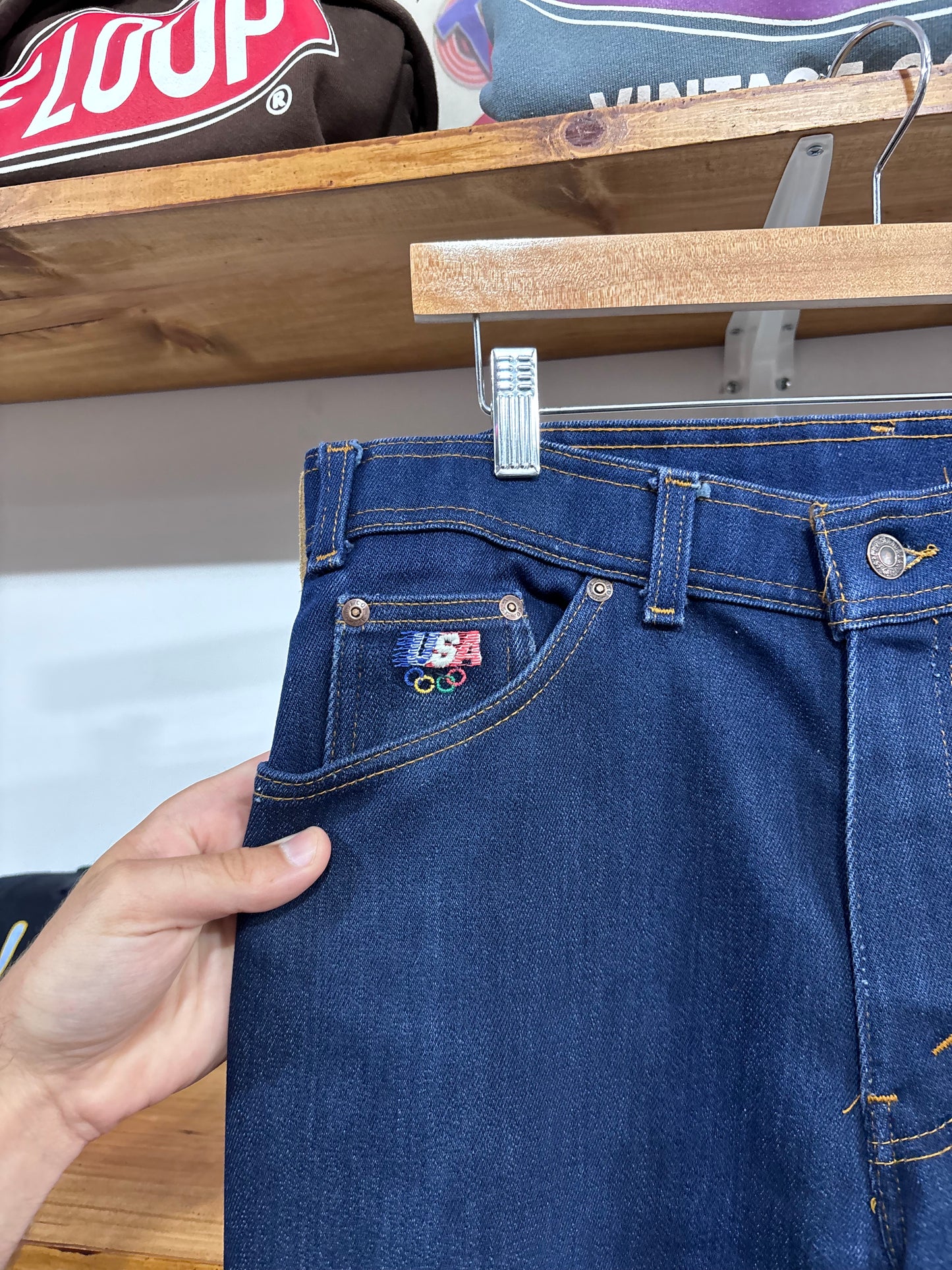 Vintage Levi’s Orange Tab USA Olympics Jeans