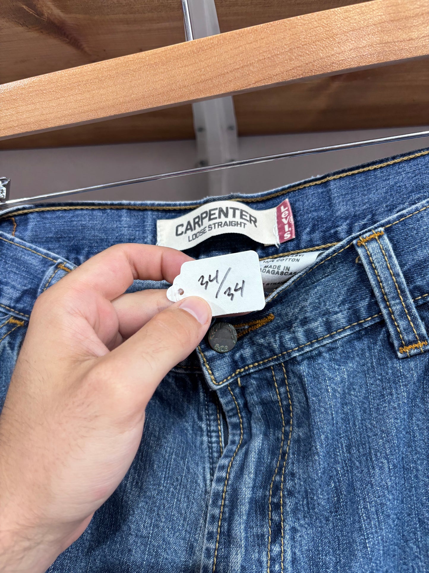 Vintage Levi’s Carpenter Blue Jeans