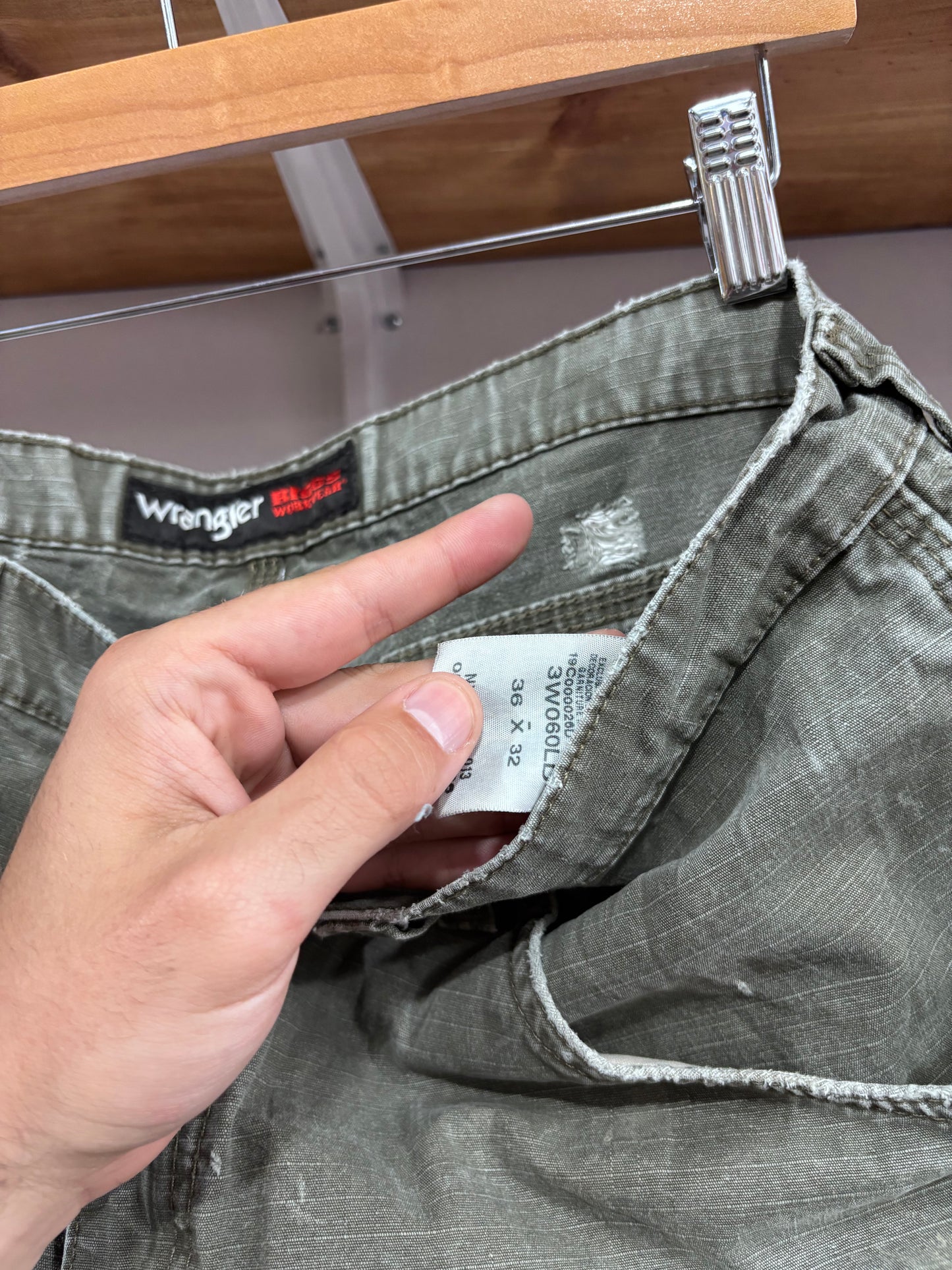 Vintage Wrangler Distressed Faded Pants