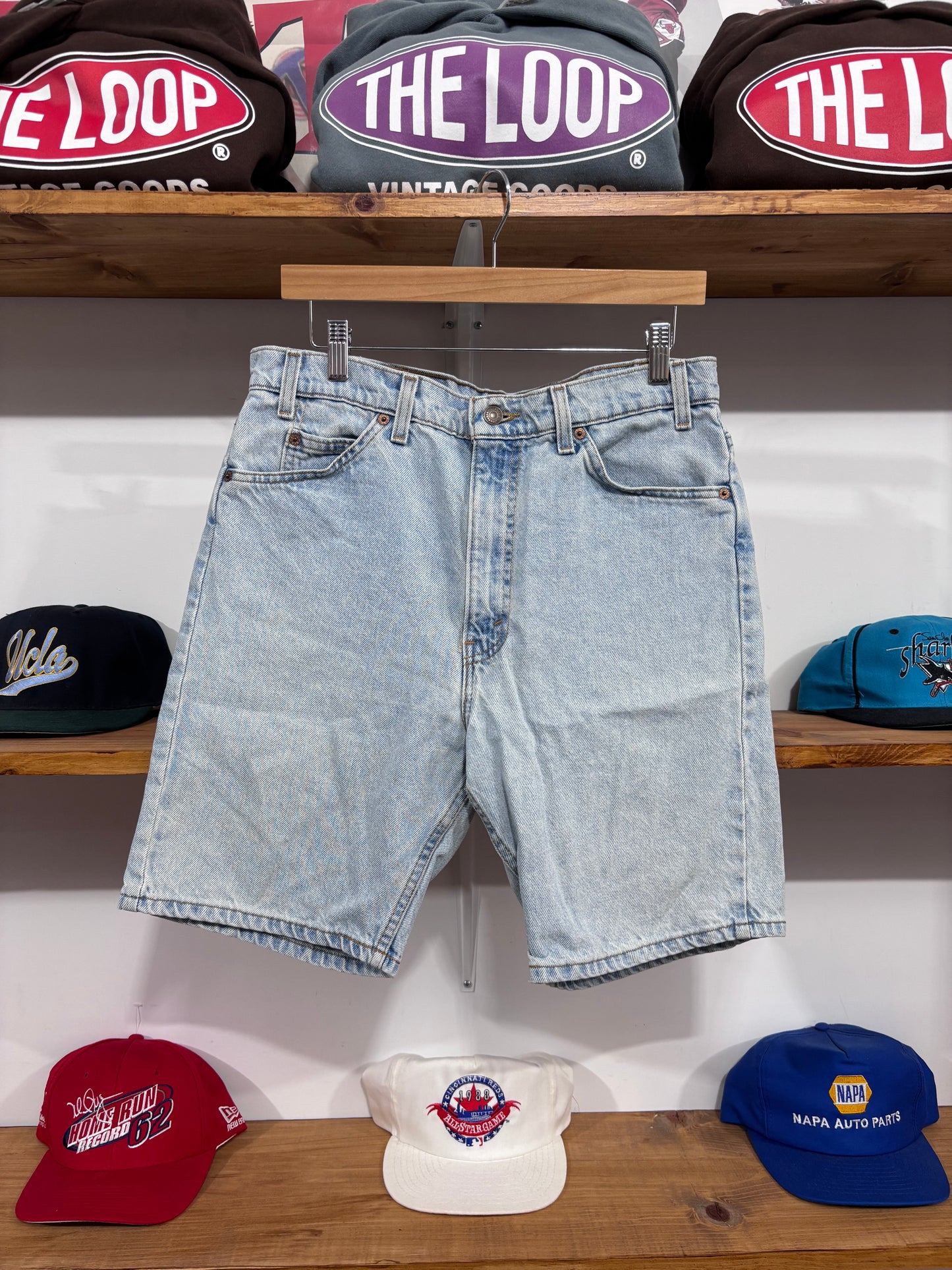 Vintage Levi’s 505 Light Wash Jorts