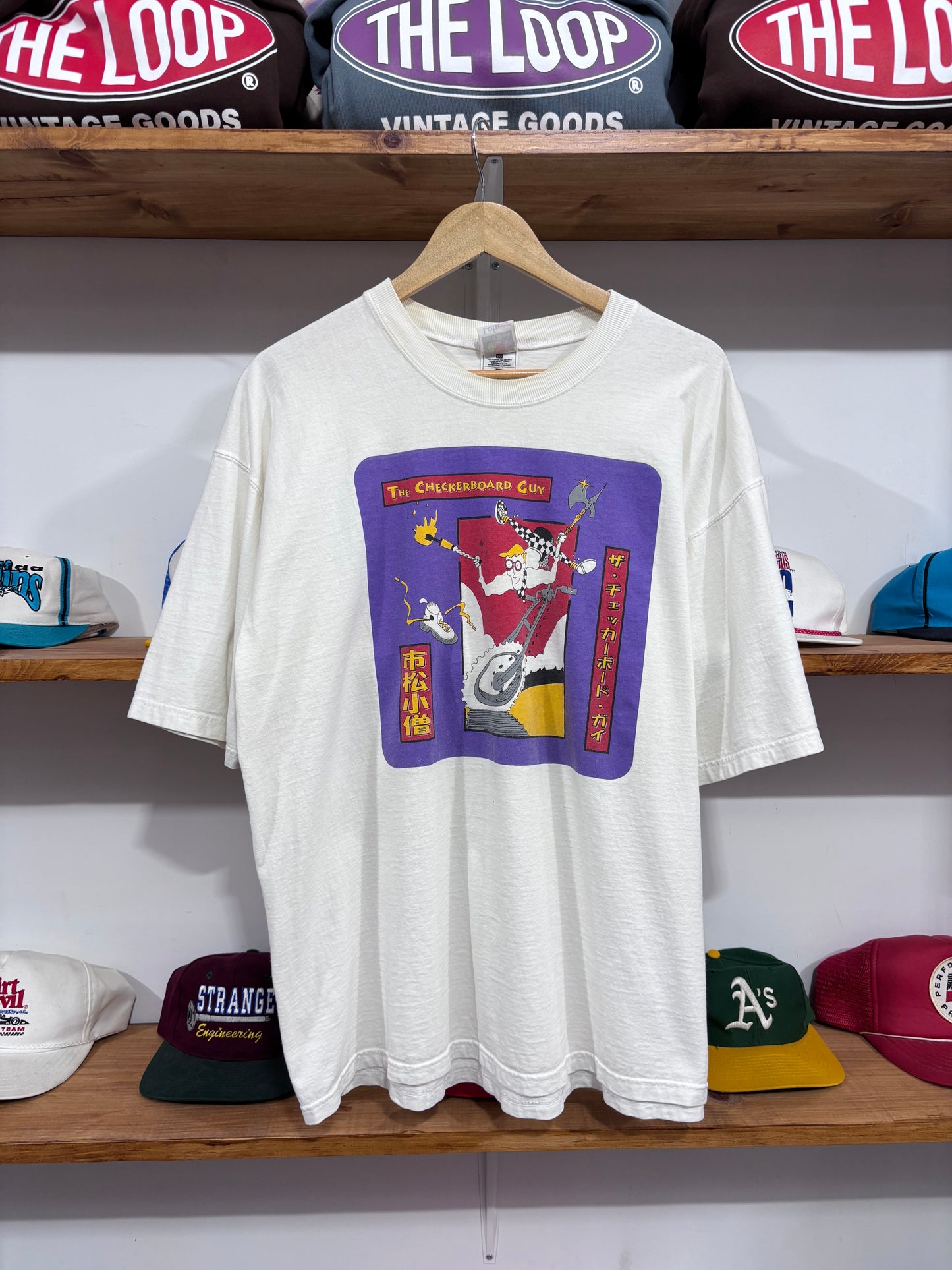 Vintage The Checkerboard Guy Tee