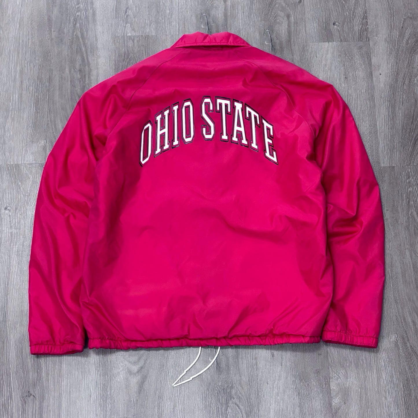 Vintage Ohio State Chalk Line Button Up Jacket