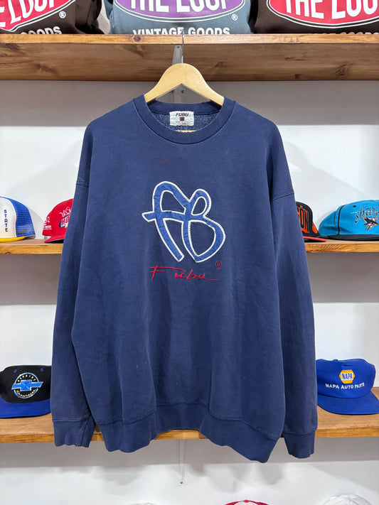 Vintage Fubu Distressed Crewneck