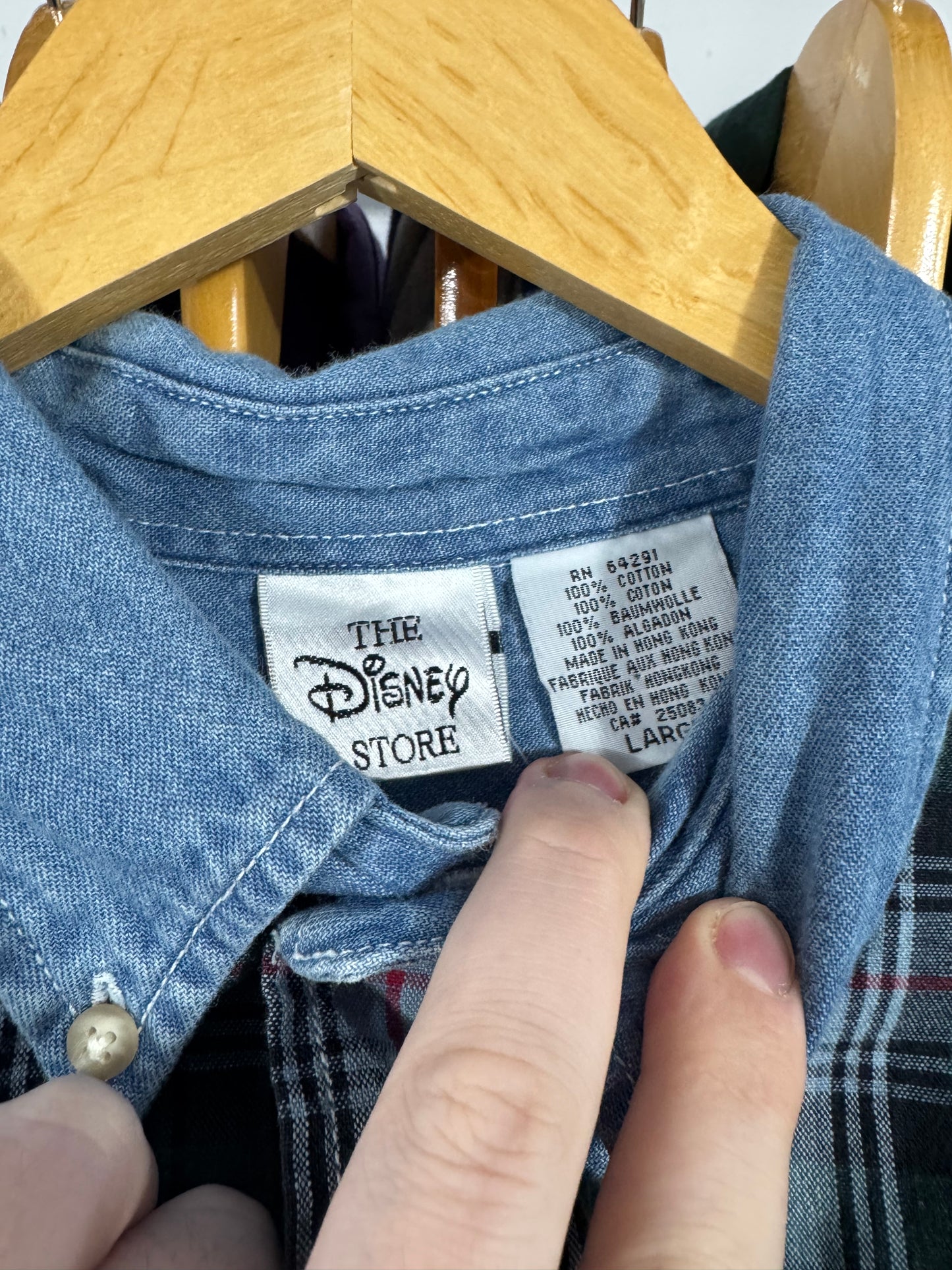 Vintage Mickey Mouse Flannel