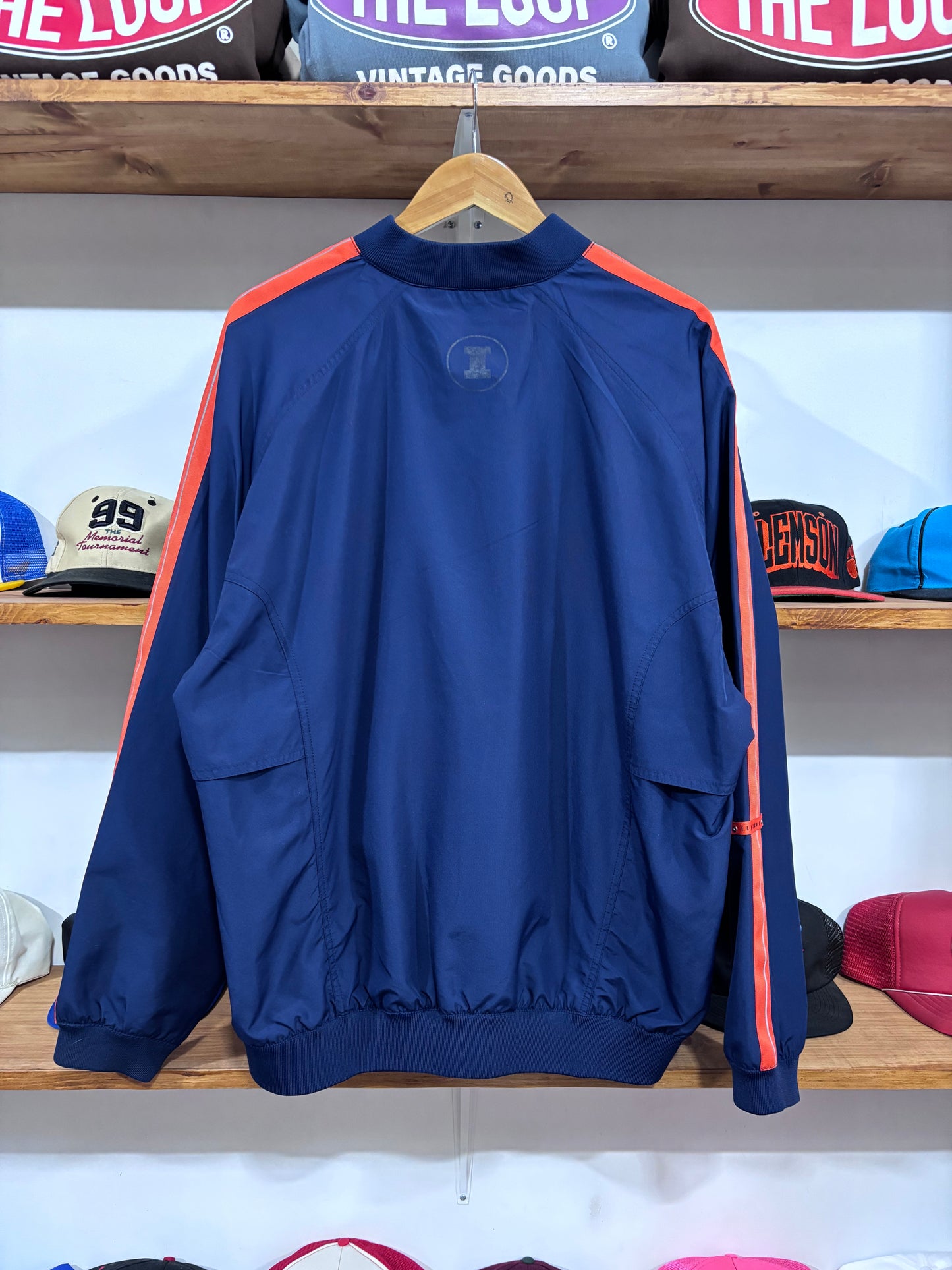 Vintage Illinois Nike Pullover Jacket