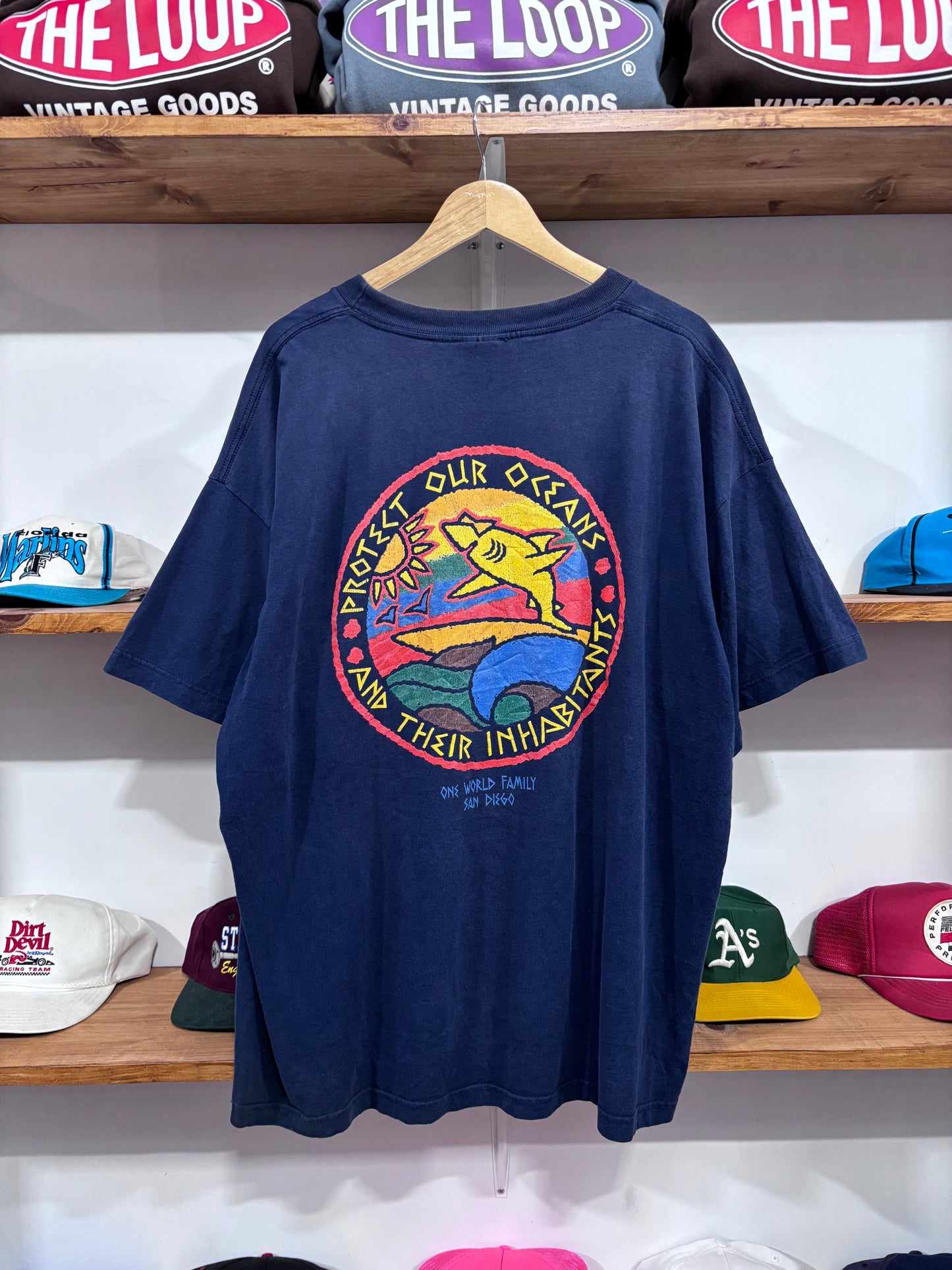 Vintage Protect Our Oceans Tee