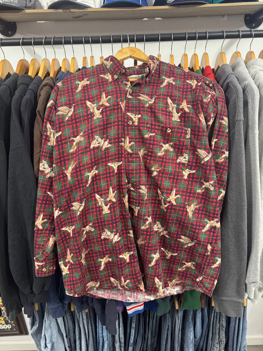 Vintage Ducks Unlimited Flannel