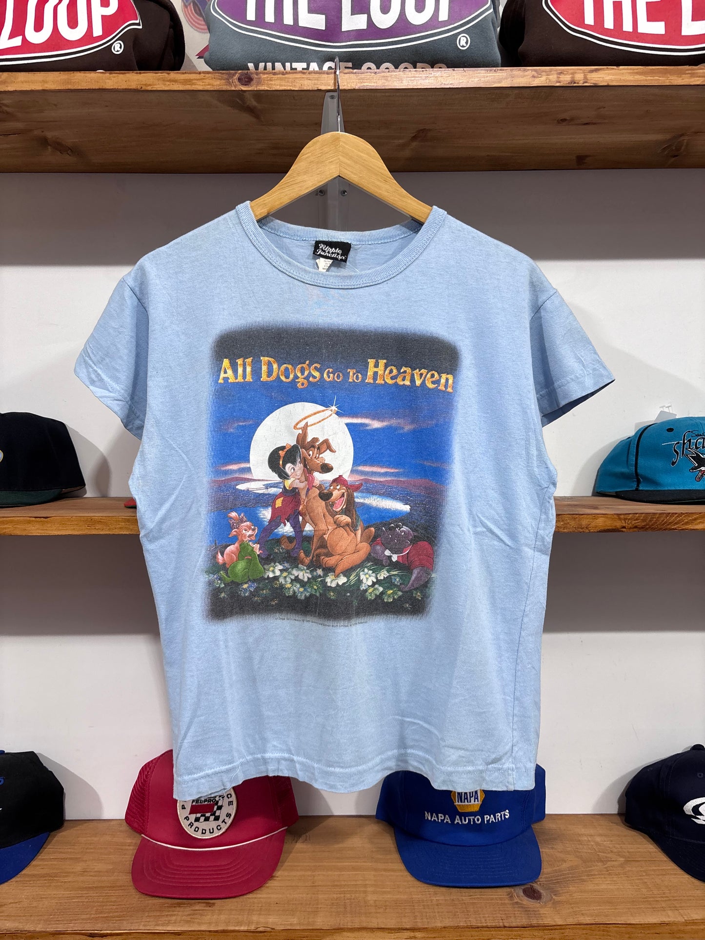 Vintage All Dogs Go To Heaven Tee