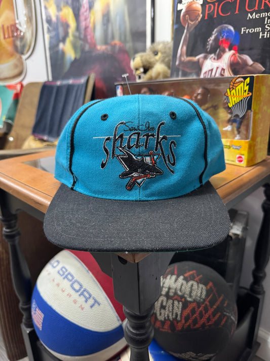 Vintage Sharks Hat