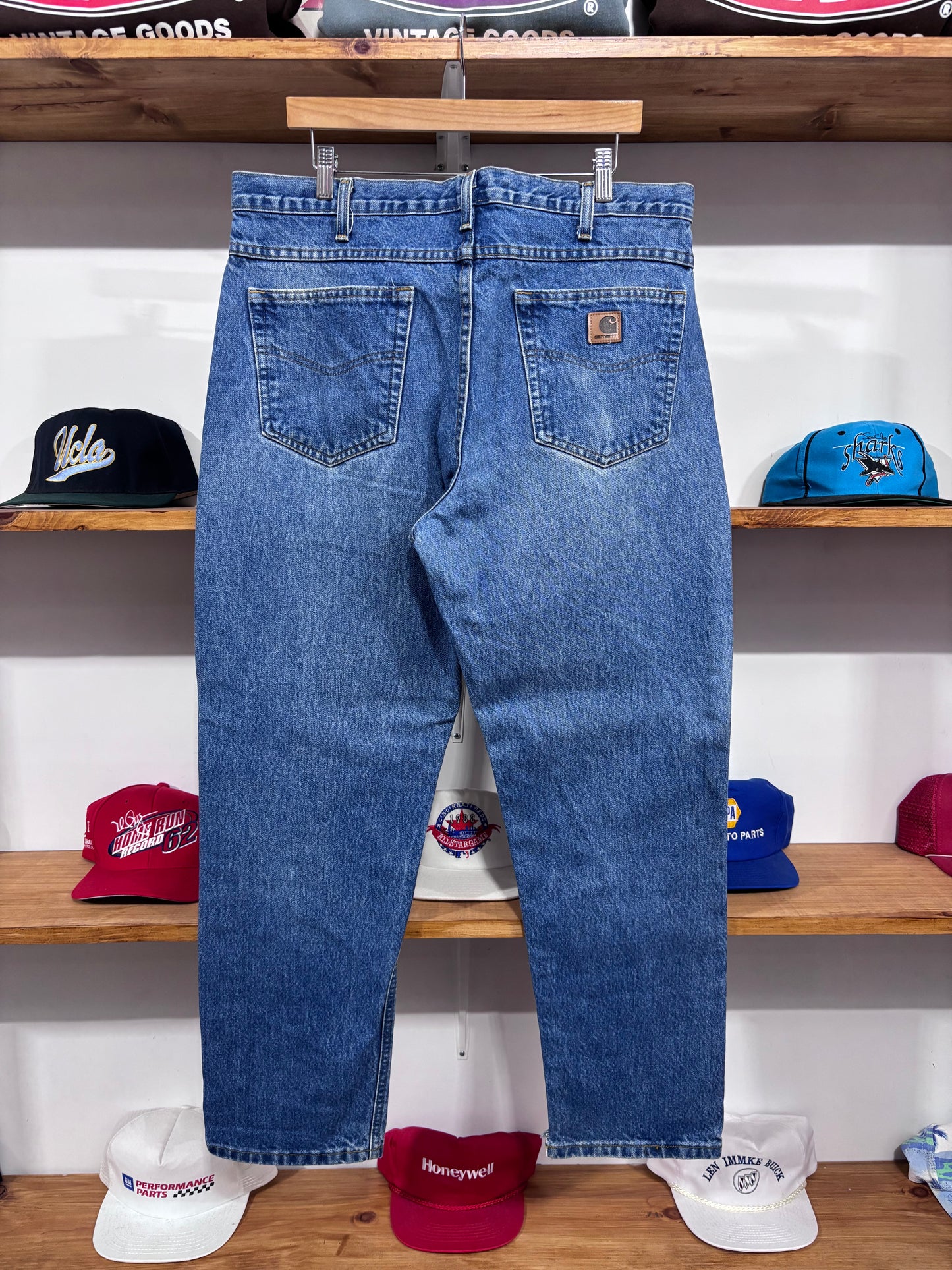 Vintage Carhartt Blue Jeans