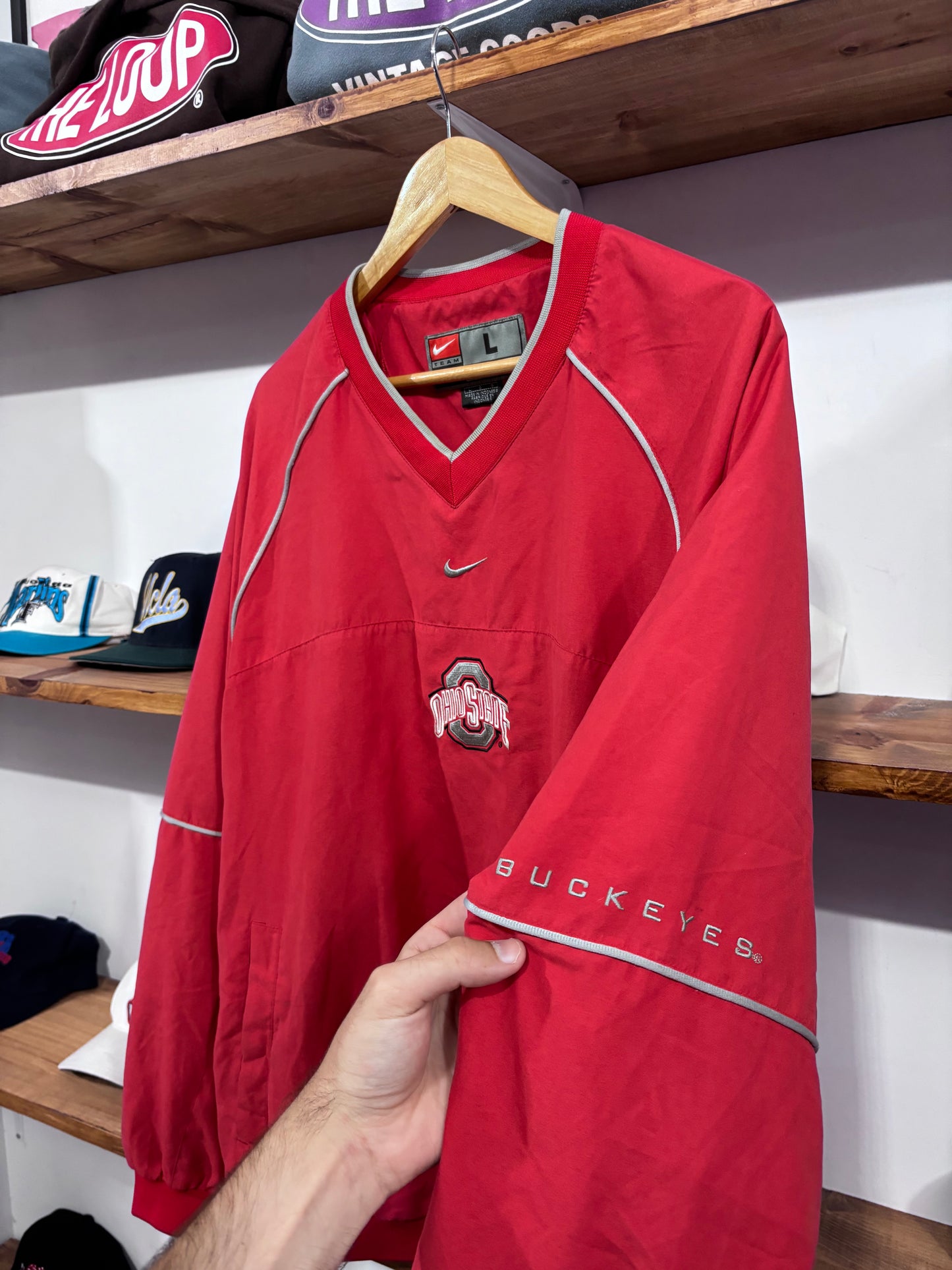 Vintage Ohio State Nike Pullover Windbreaker