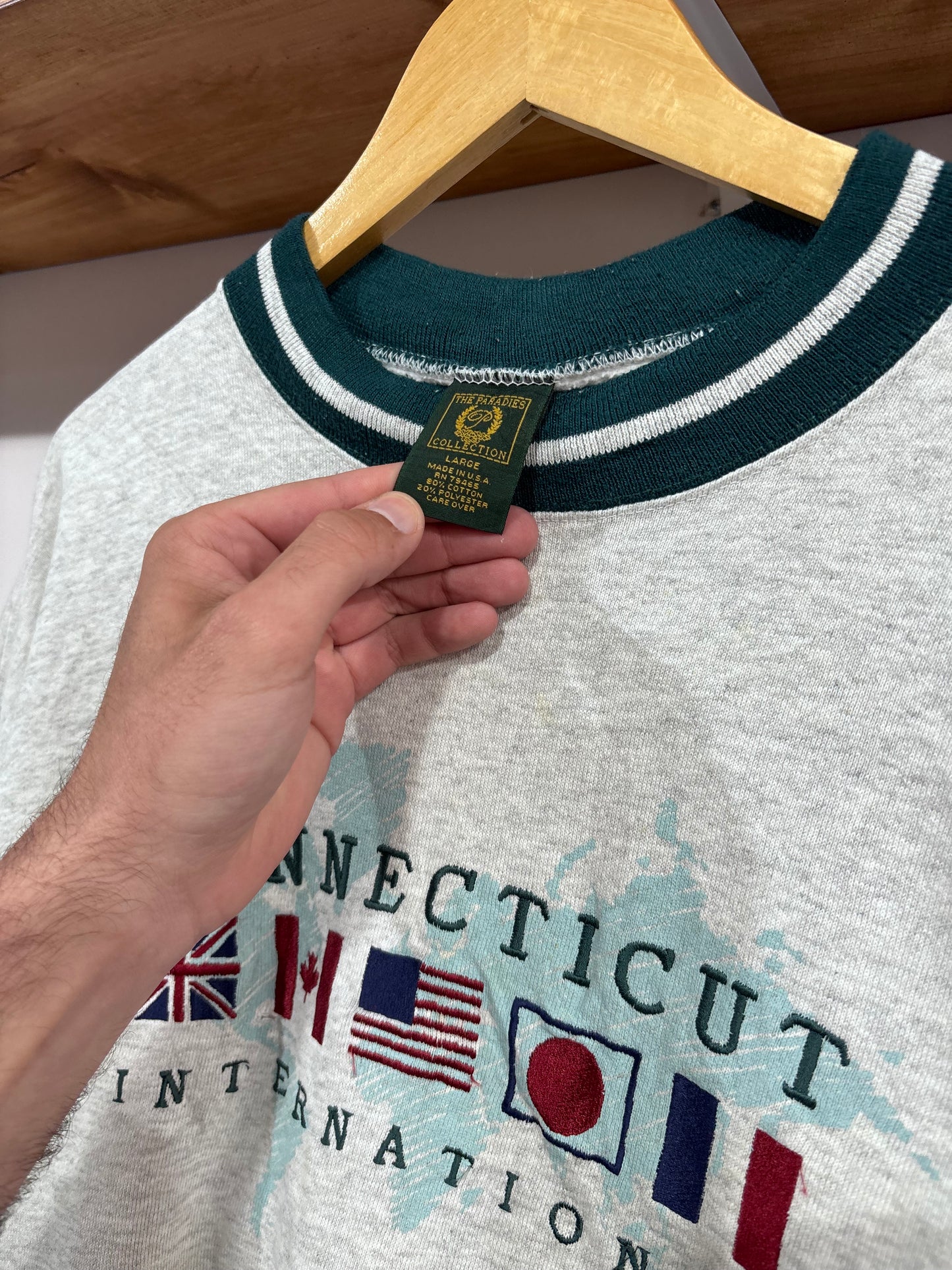 Vintage Connecticut International Crewneck