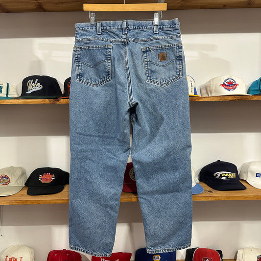 Vintage Carhartt Blanket Lined Blue Jeans