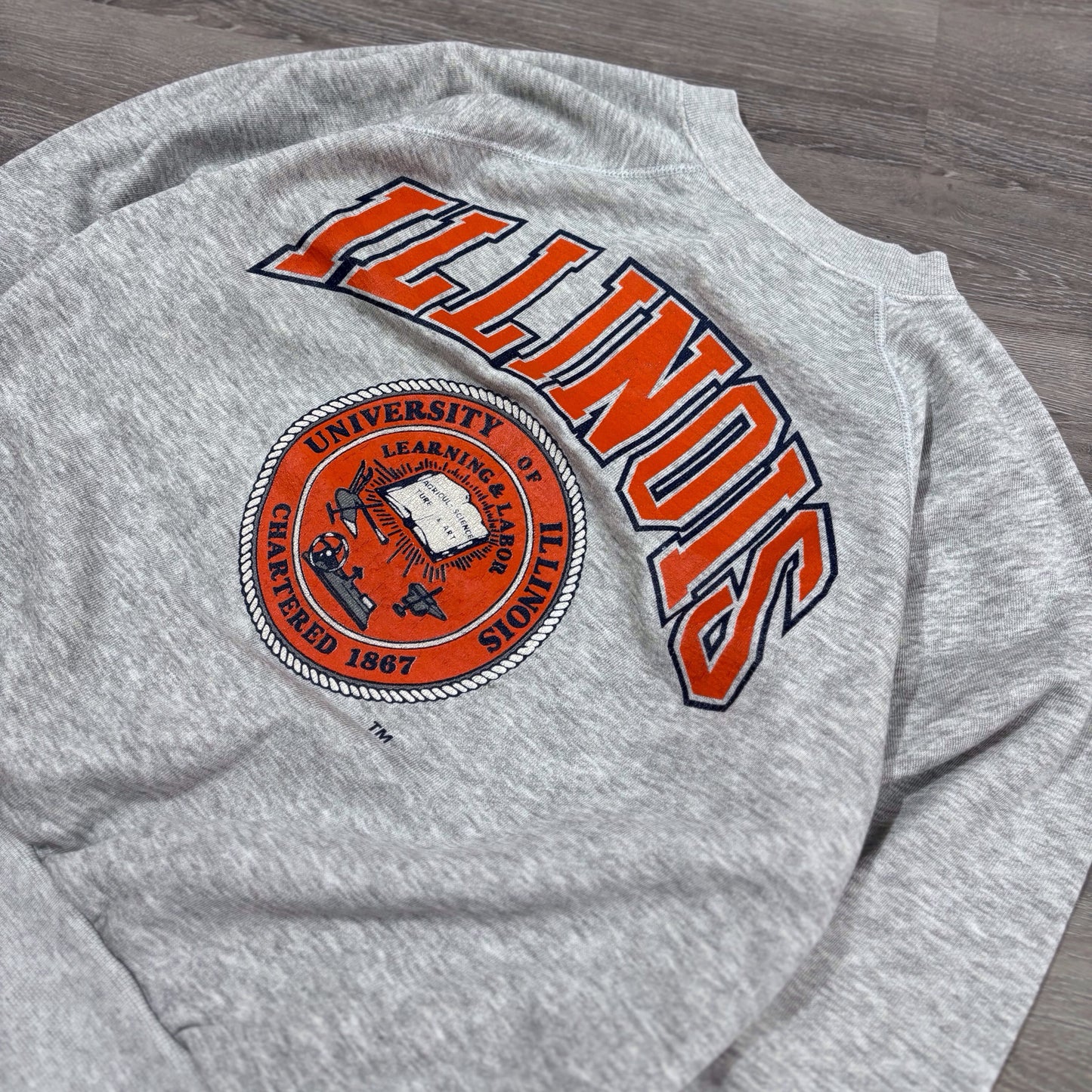 Vintage University of Illinois Crewneck