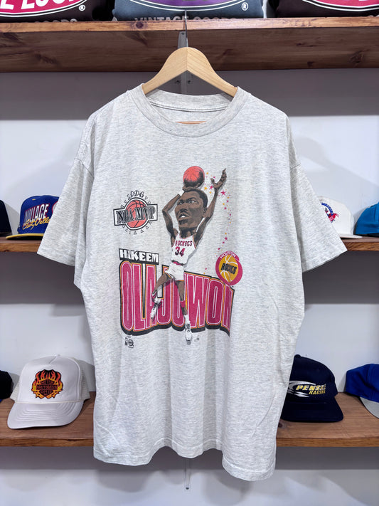 Vintage Hakeem Olajuwon Houston Rockets Tee