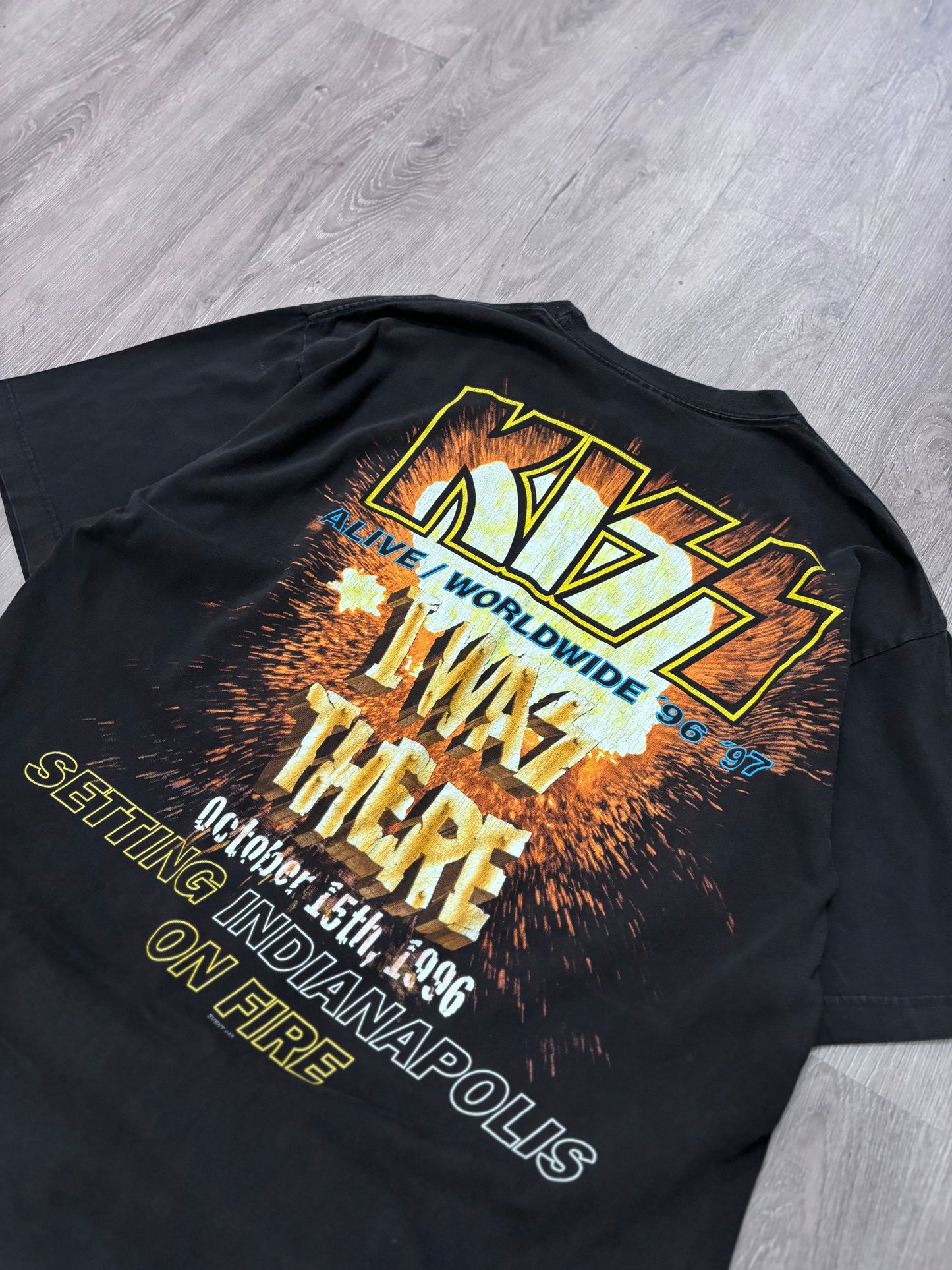 Vintage Kiss Alive/Worldwide ‘96 ‘97 Tour Tee